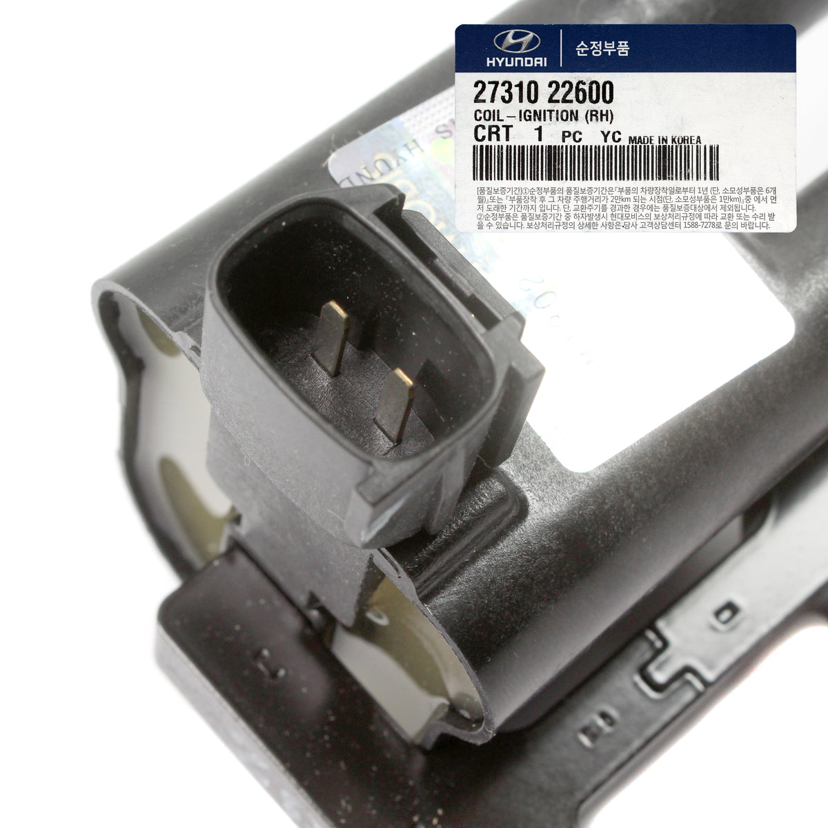 GENUINE 00-02 Fits Hyundai Accent 1.5L SOHC Direct Ignition Coil OEM 27310-22600