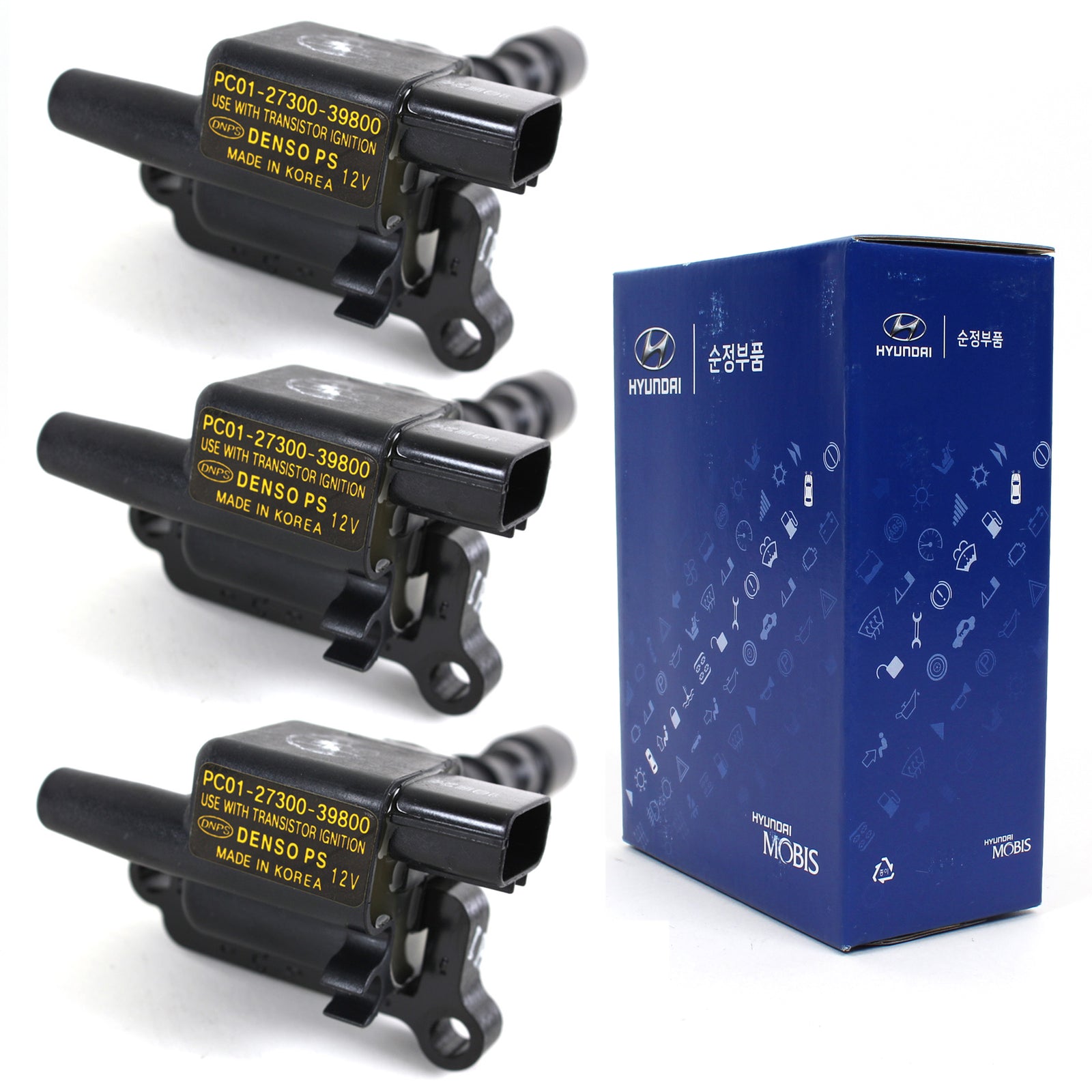 GENUINE Ignition Coil 3pcs Fits 2003-2006 Kia Sorento 3.5L OEM 27300-39800