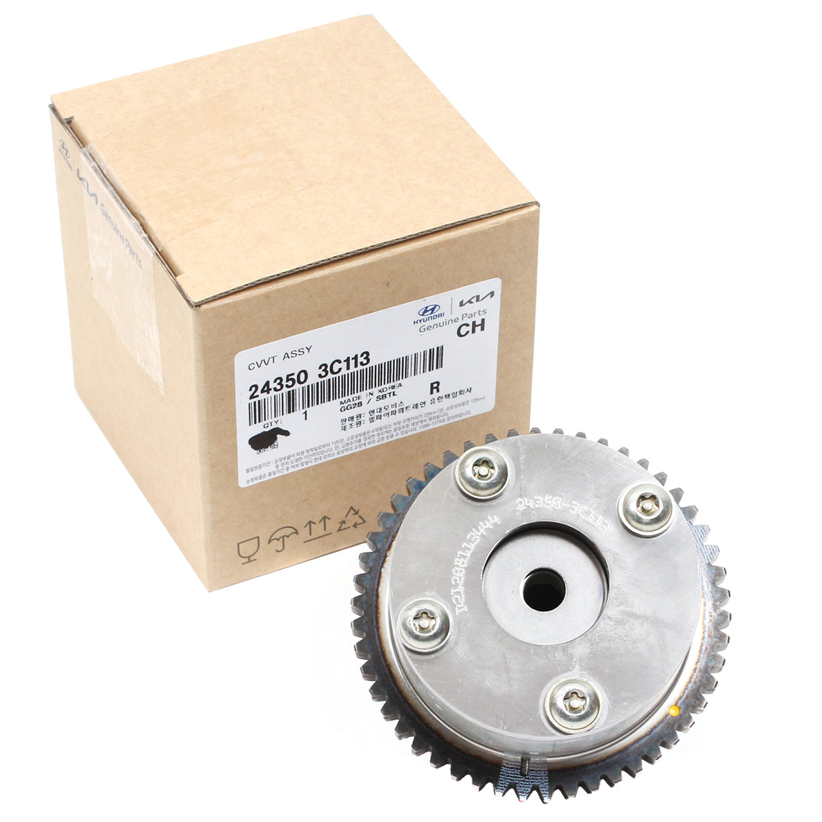 GENUINE CVVT Gear Set for 2011-2013 Azera Genesis Coupe Sedona Sorento V6