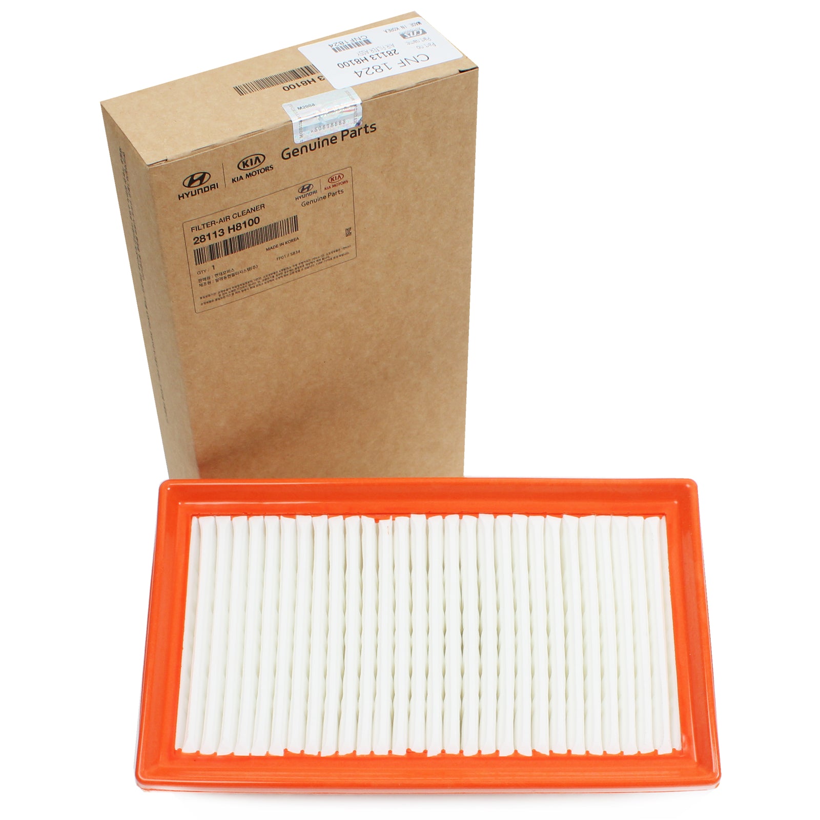 GENUINE Air Filter for 2018-2020 Hyundai Accent 2018-2021 Kia Rio 28113H8100
