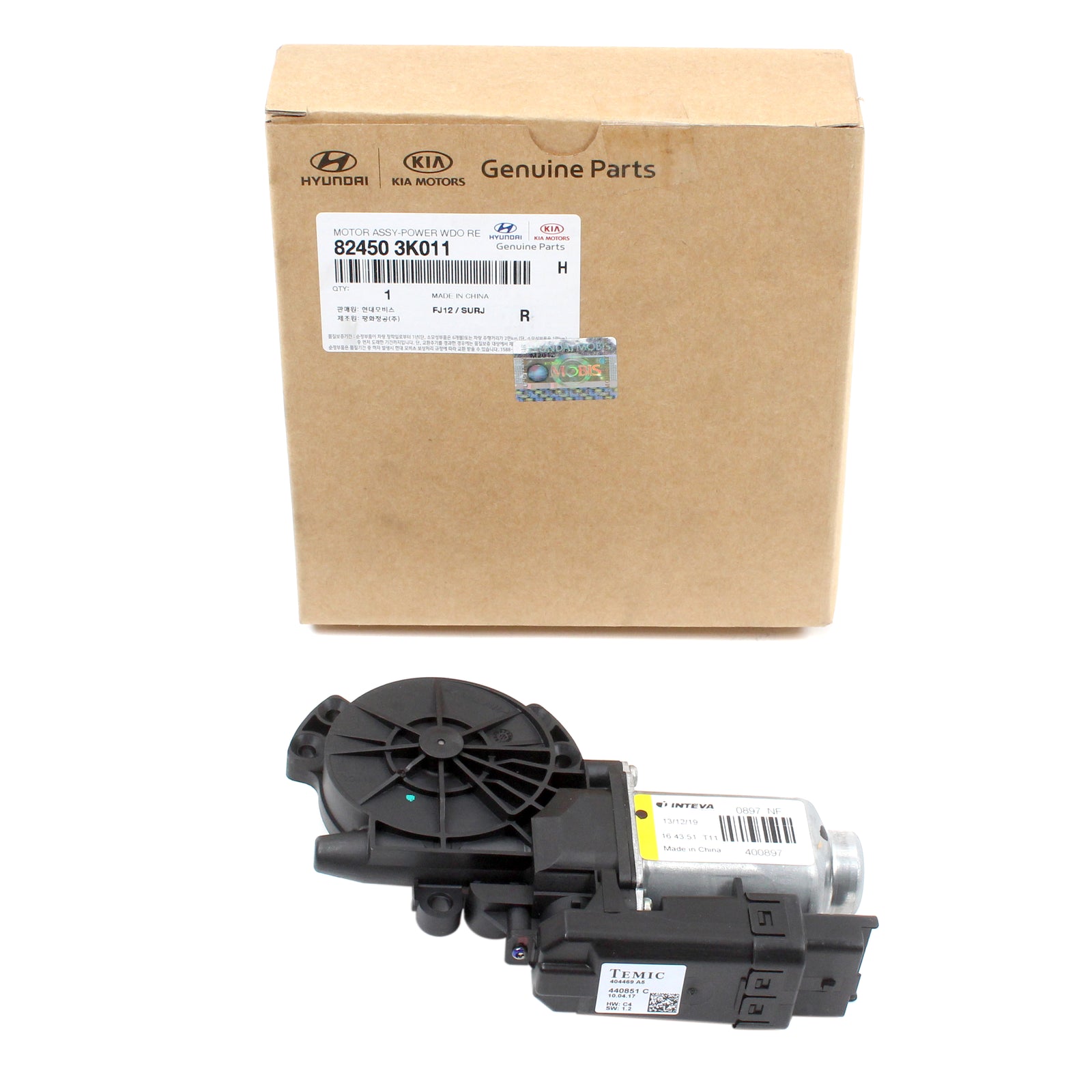 GENUINE Window Motor FRONT LEFT for 2006-2010 Hyundai Sonata OEM 824503K011