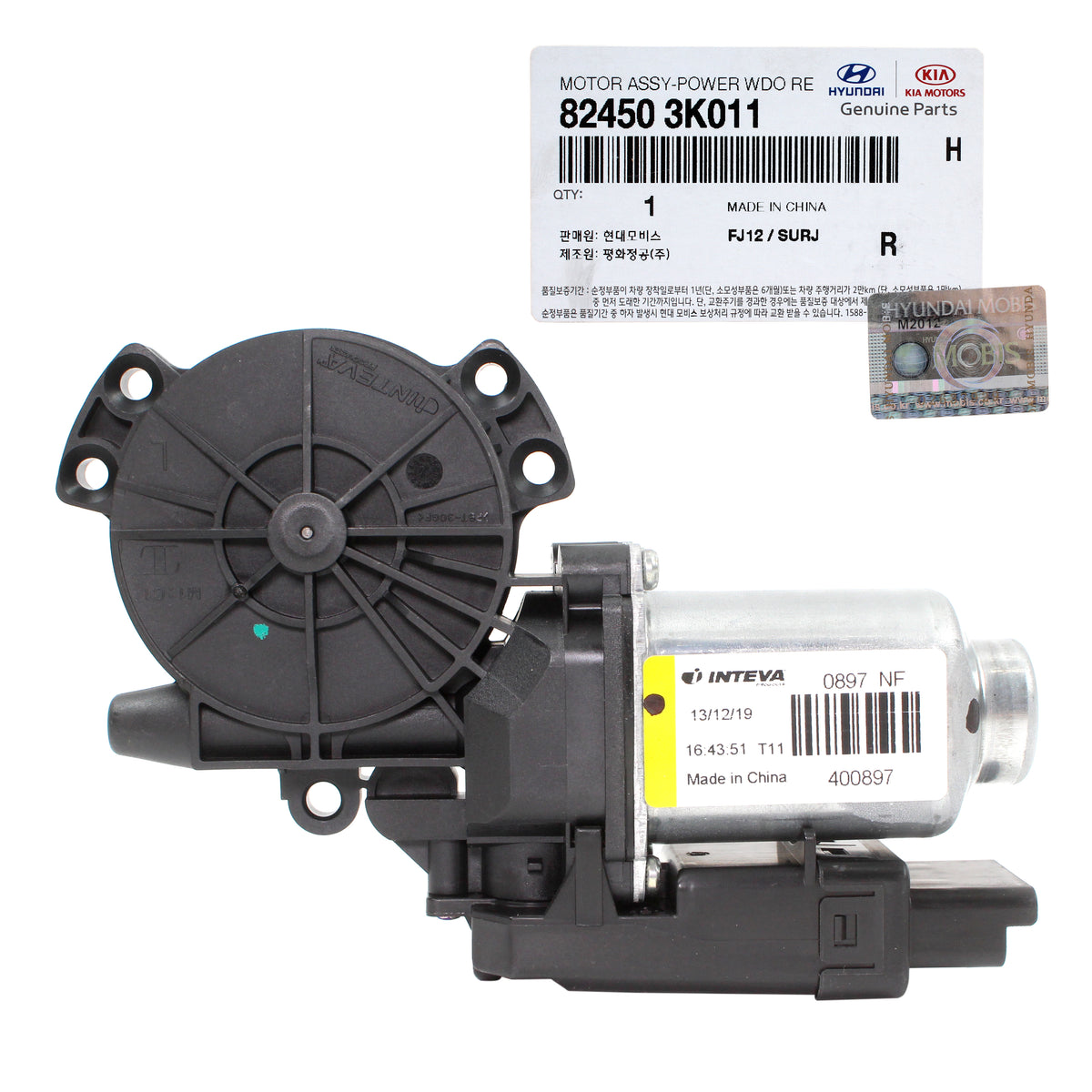 GENUINE Window Motor FRONT LEFT for 2006-2010 Hyundai Sonata OEM 824503K011