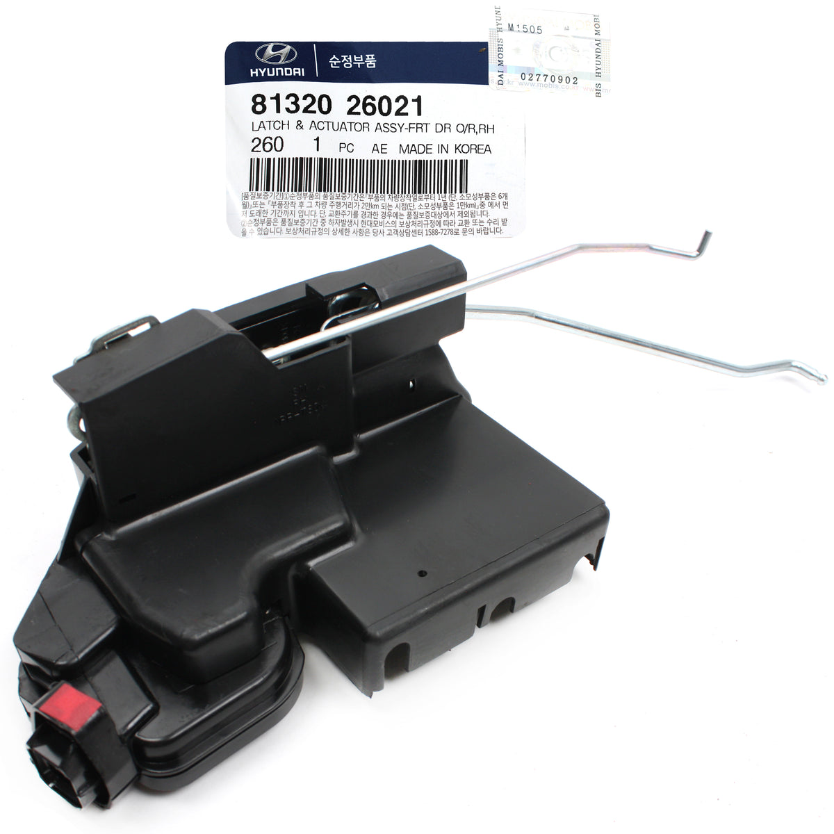 GENUINE Door Lock Actuator FRONT RIGHT for 01-06 Hyundai Santa Fe OEM 8132026021