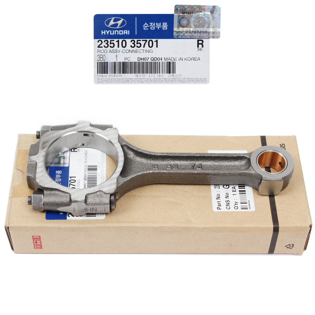 GENUINE Connecting Rod for 2002-2006 Santa Fe XG350 Amanti Sedona Sorento