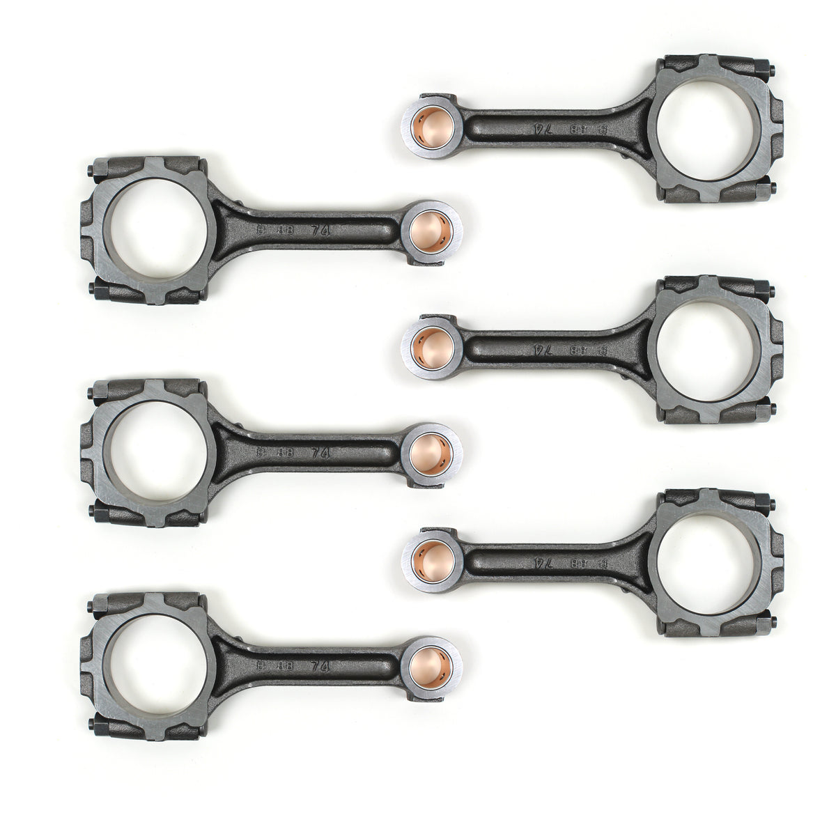 GENUINE Connecting Rod 6pcs for 02-06 Hyundai Kia 3.5L OEM 23510-35701