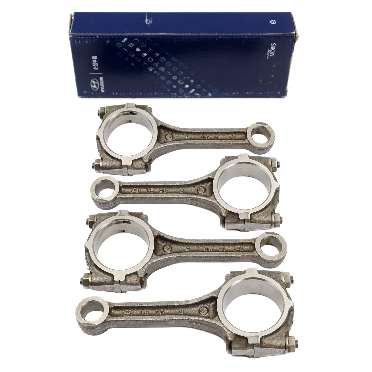 GENUINE Connecting Rod 4pcs for 93-10 Hyundai Accent Scoupe Rio 2351026040