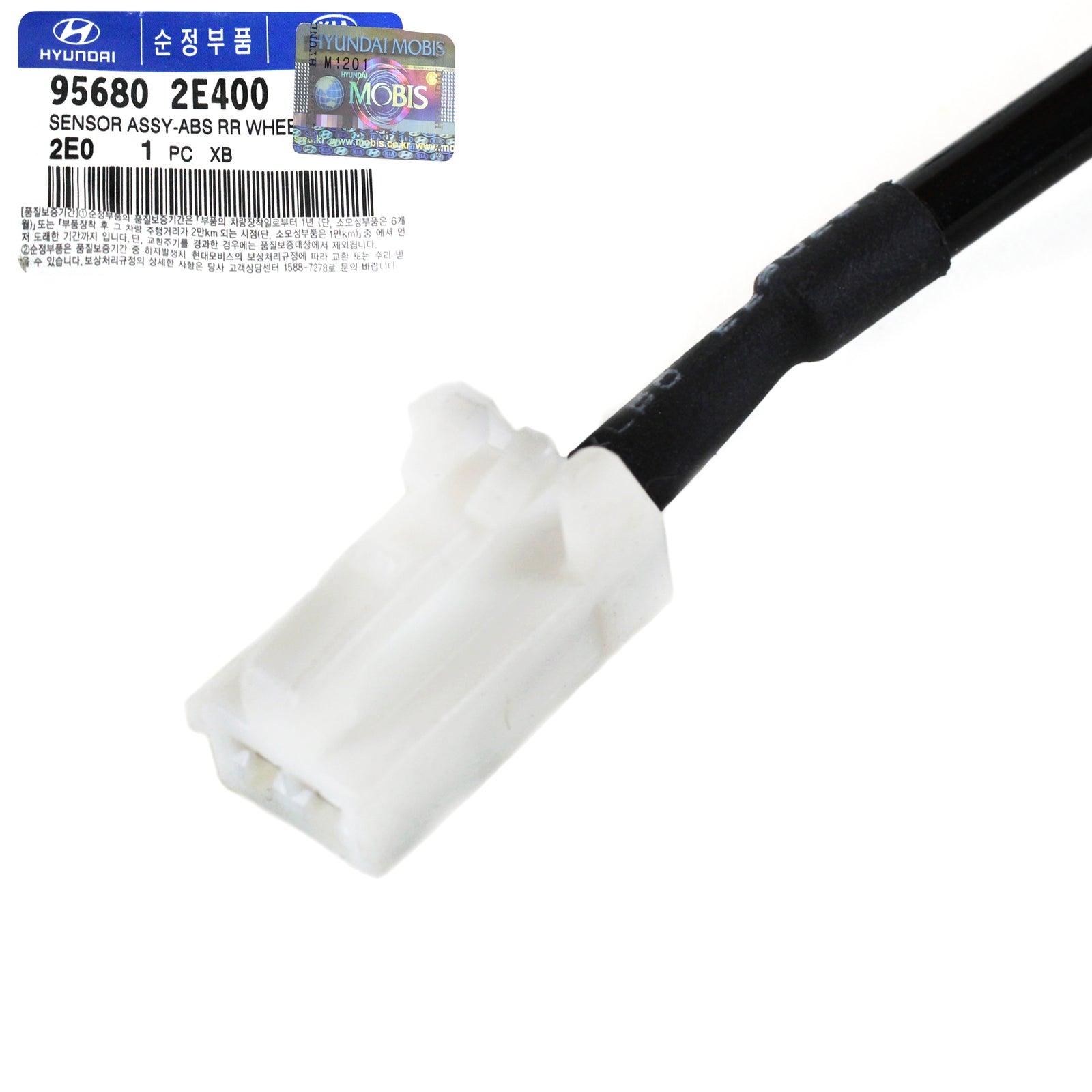 GENUINE ABS Wheel Sensor REAR LEFT for 05-10 Tucson Sportage 4WD 956802E400