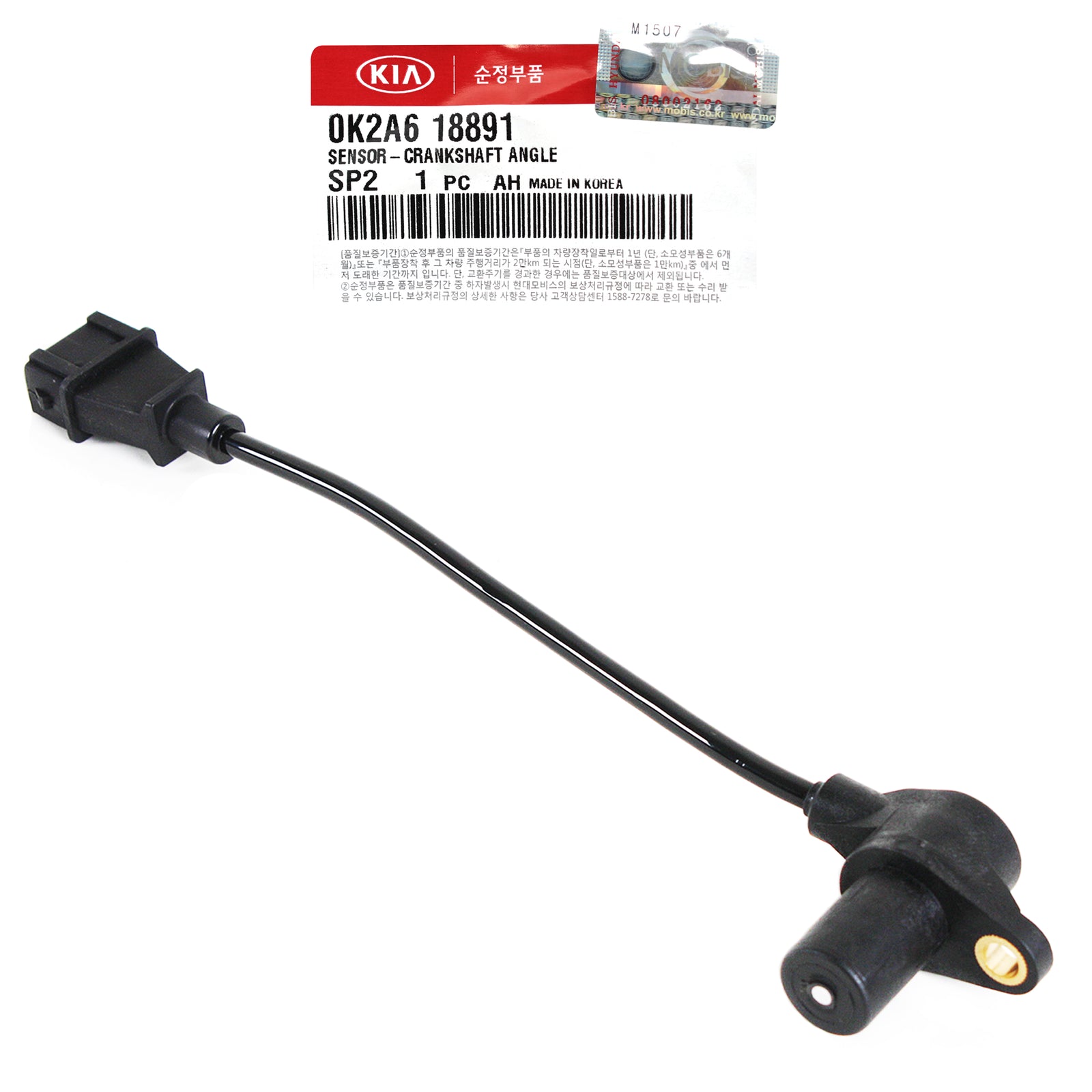 GENUINE Crankshaft Position Sensor 0K9AA18891 for Kia 98-02 Spectra Sephia