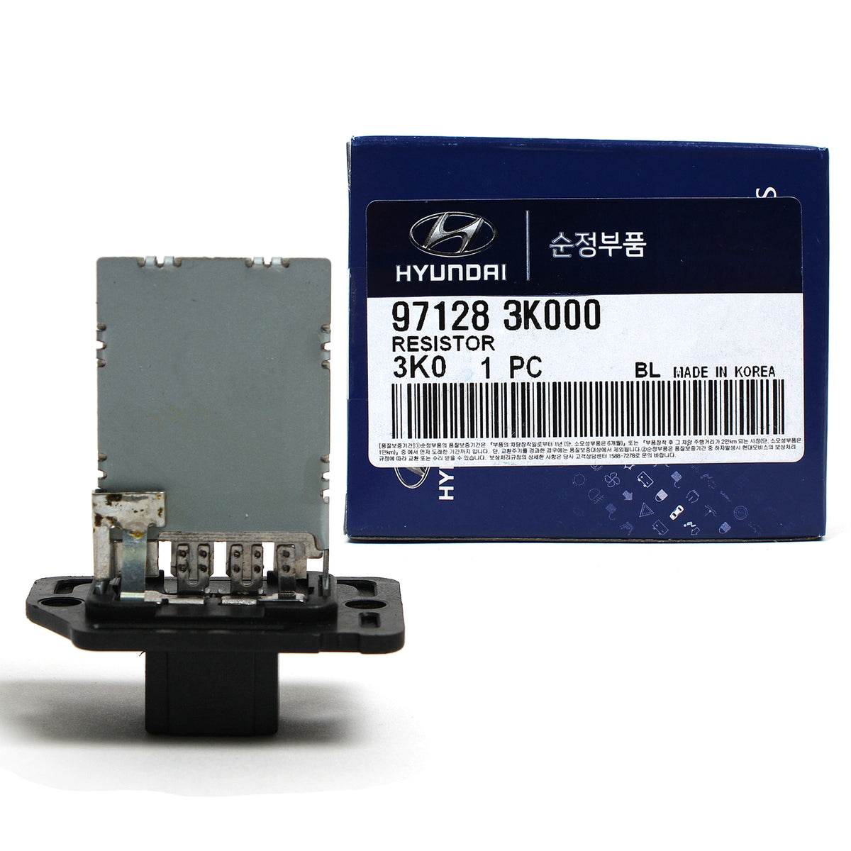 GENUINE Resistor for Elantra Santa Fe Sonata Forte Optima Sorento 971283K000