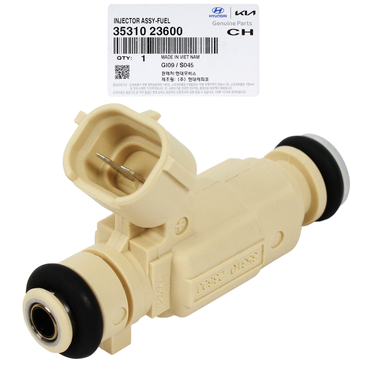 GENUINE Fuel Injector 6pcs for 06-10 Santa Fe Optima Rondo 2.7L OEM 3531023600