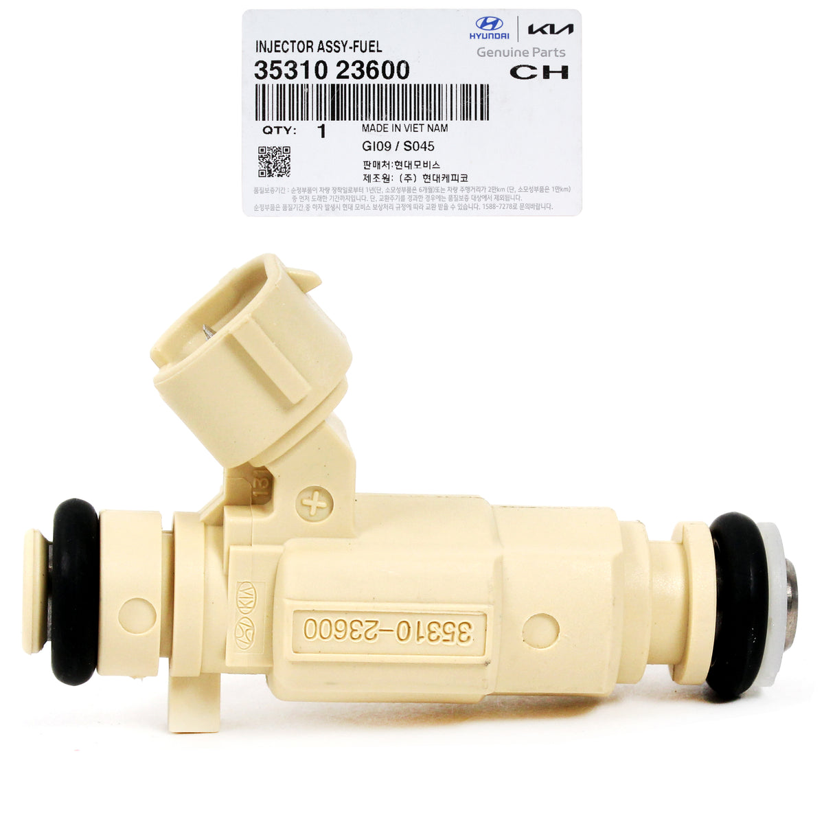 GENUINE Fuel Injector 6pcs for 06-10 Santa Fe Optima Rondo 2.7L OEM 3531023600