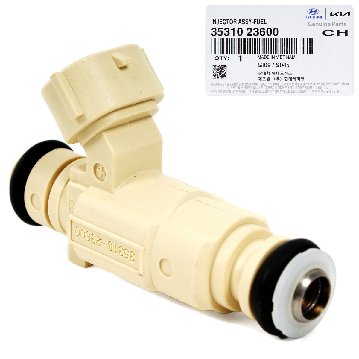 GENUINE Fuel Injector 6pcs for 06-10 Santa Fe Optima Rondo 2.7L OEM 3531023600