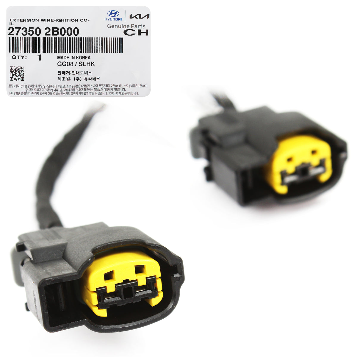 GENUINE Ignition Coil Wire Harness for 10-14 Veloster Rio Soul 273502B000