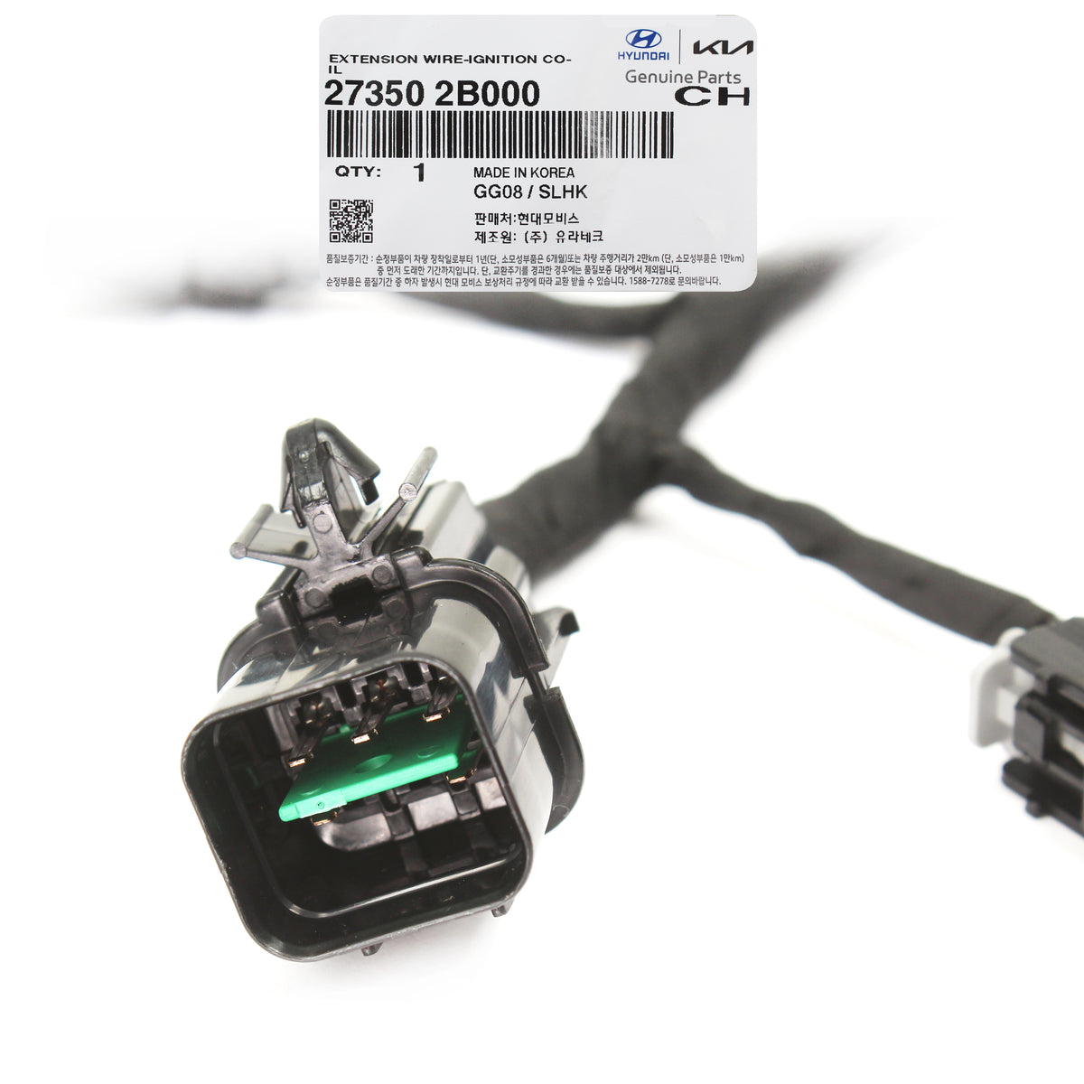 GENUINE Ignition Coil Wire Harness for 10-14 Veloster Rio Soul 273502B000