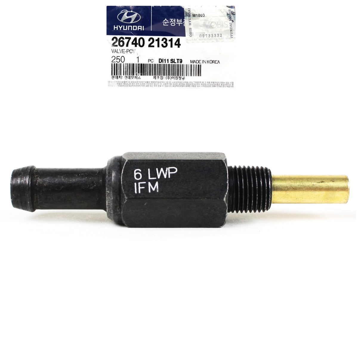 GENUINE PCV Valve for 88-12 Hyundai Kia 1.5L 1.6L 1.8L 2.0L OEM 2674021314