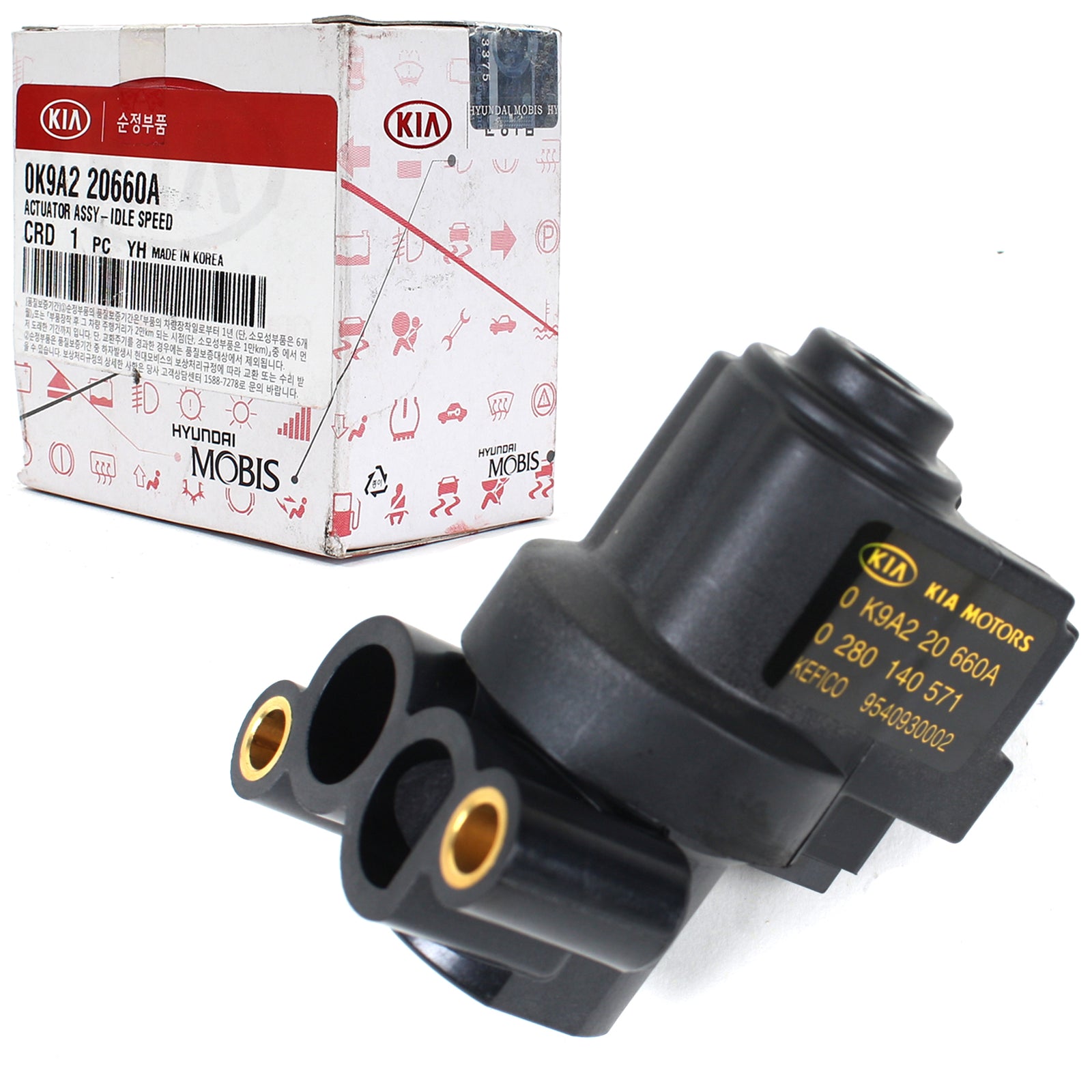 GENUINE Idle Air Control Valve for 97-05 Kia Rio Spectra Sportage 0K9A220660A