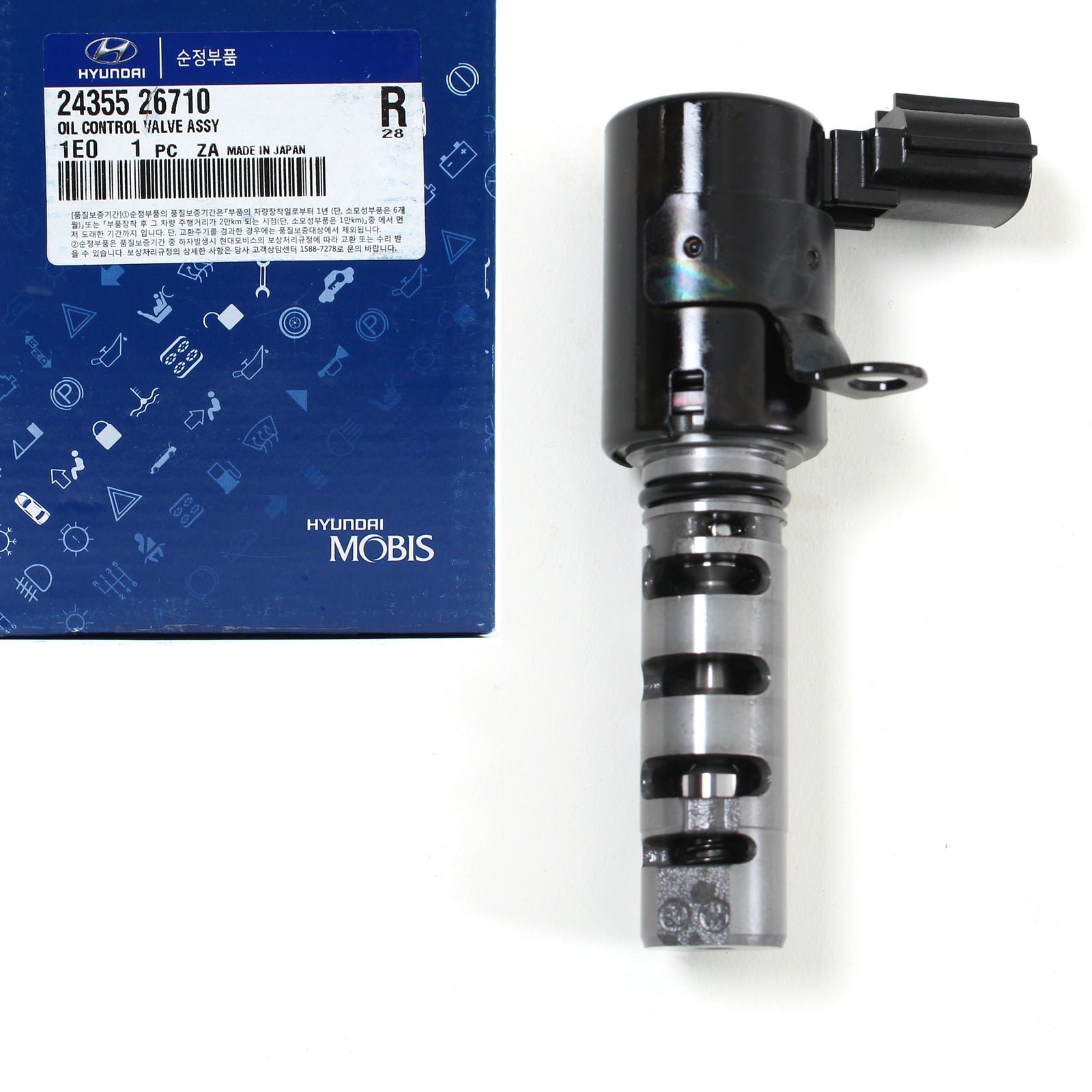 GENUINE Oil Control Valve for 06-14 Hyundai Accent Kia Rio Rio5 OEM 2435526710