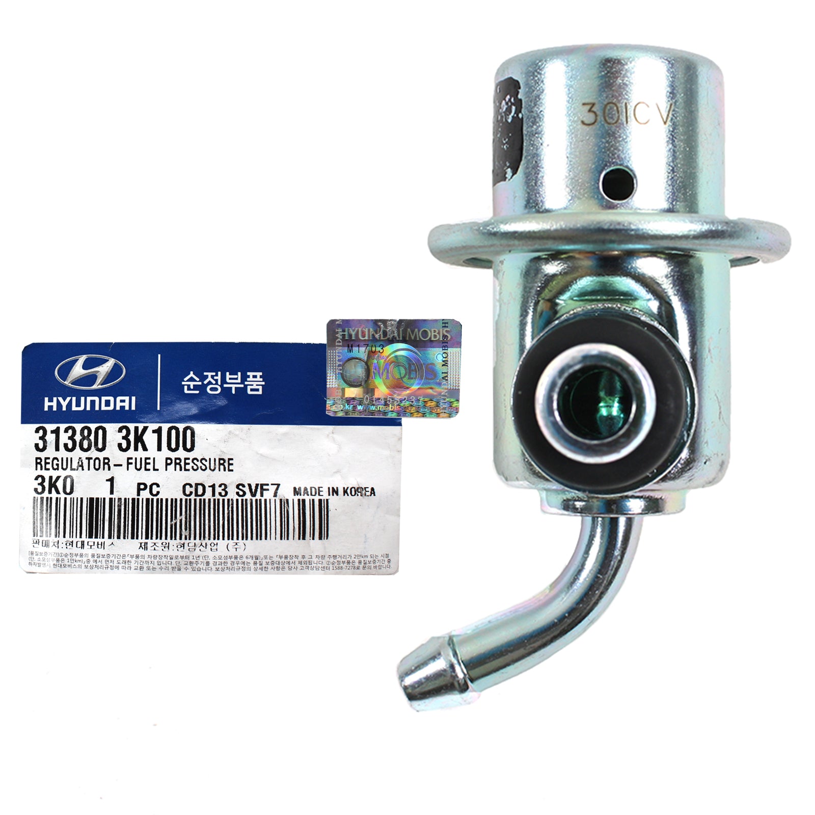 GENUINE Fuel Injection Pressure Regulator for 06-10 Hyundai Sonata 313803K100