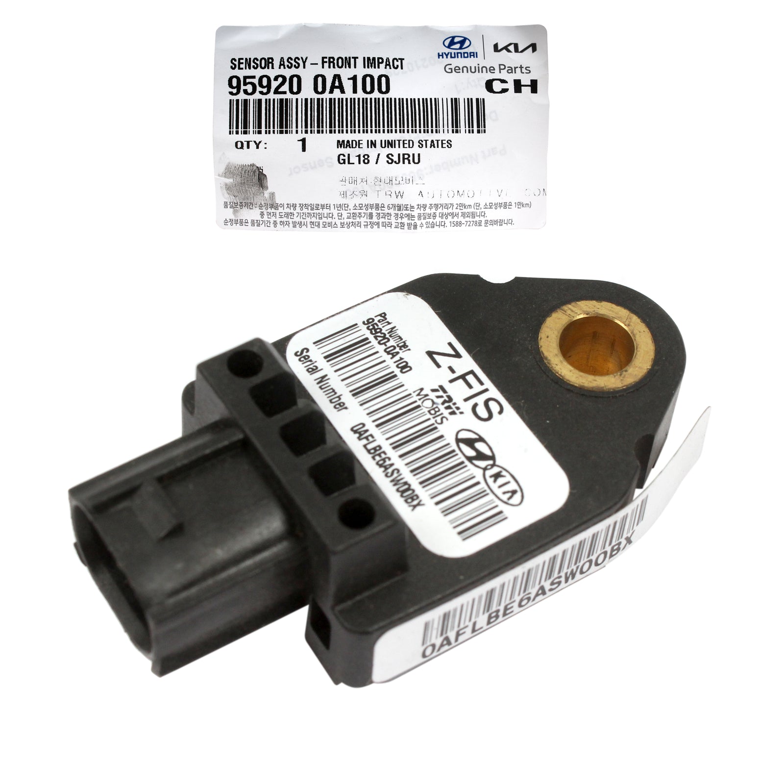 GENUINE Impact Airbag Sensor FRONT for 08-14 Elantra Sonata Optima