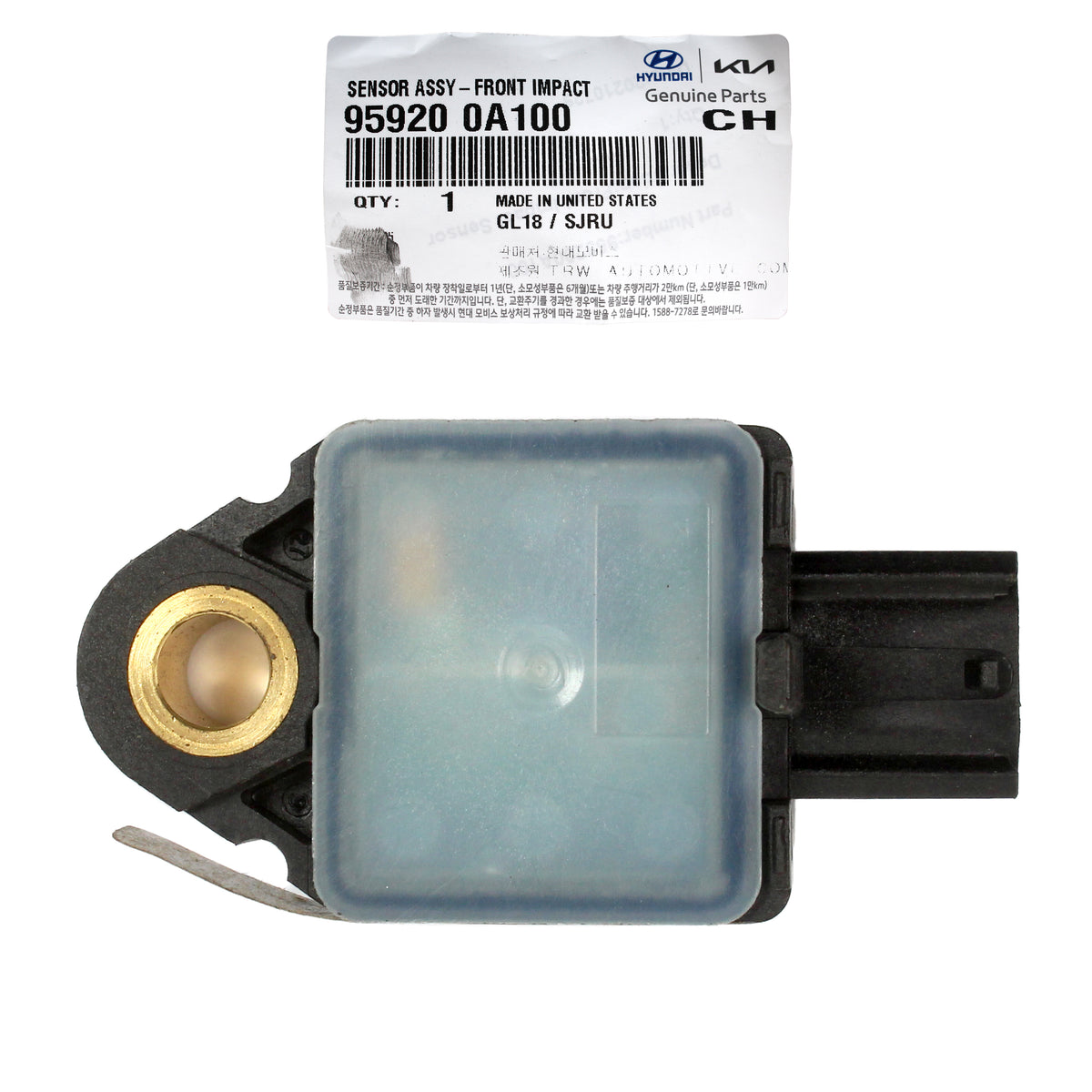 GENUINE Impact Airbag Sensor FRONT for 08-14 Elantra Sonata Optima