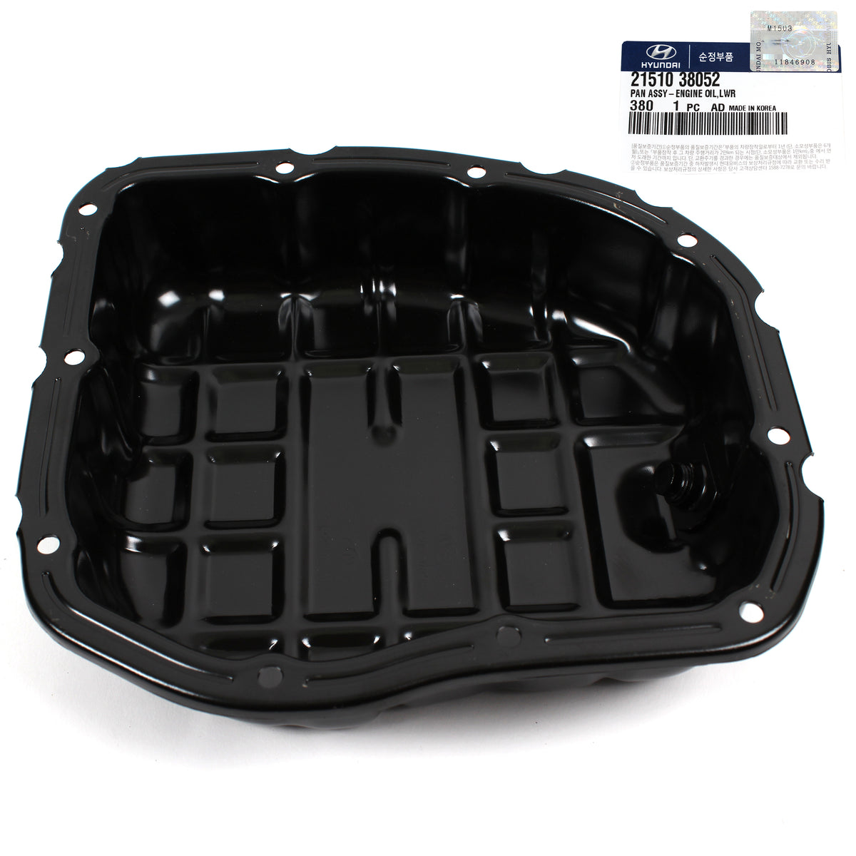 GENUINE Engine Oil Pan for 2001-2005 Santa Fe Sonata Optima 2.4L OEM 21510-38052