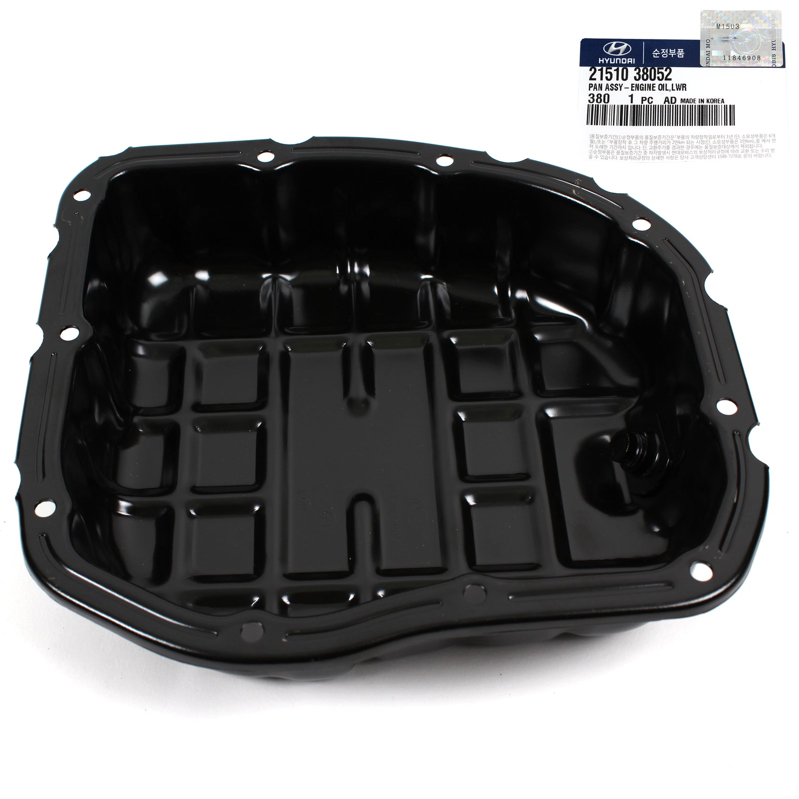 GENUINE Engine Oil Pan for 2001-2005 Santa Fe Sonata Optima 2.4L OEM 21510-38052