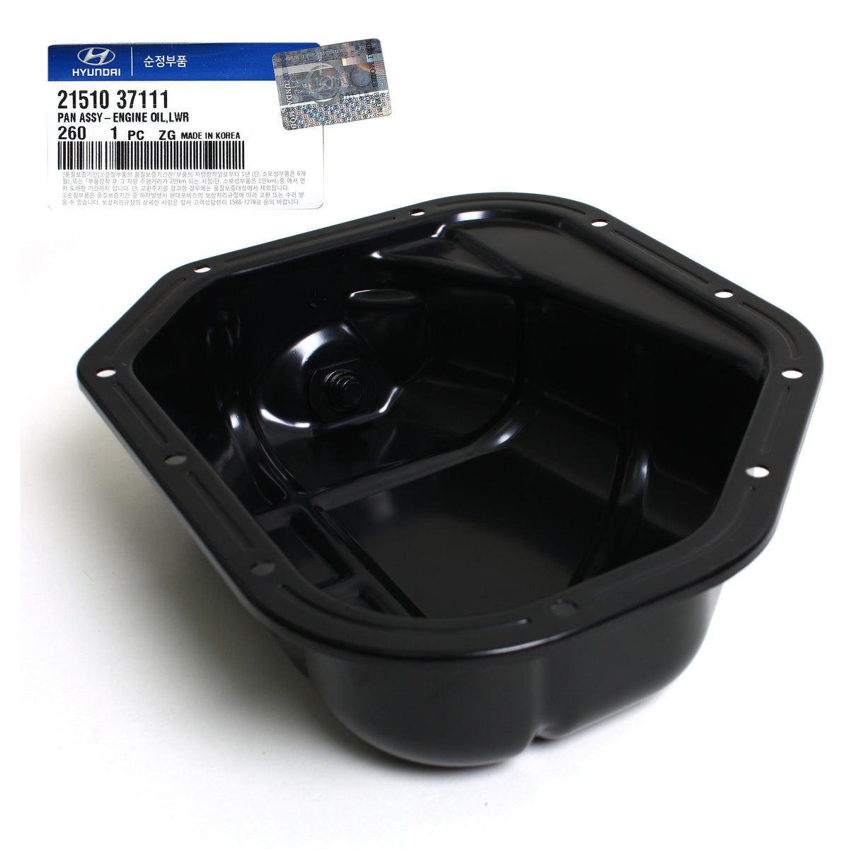 GENUINE Engine Oil Pan for 01-10 Hyundai Santa Fe Sportage OEM 2151037111