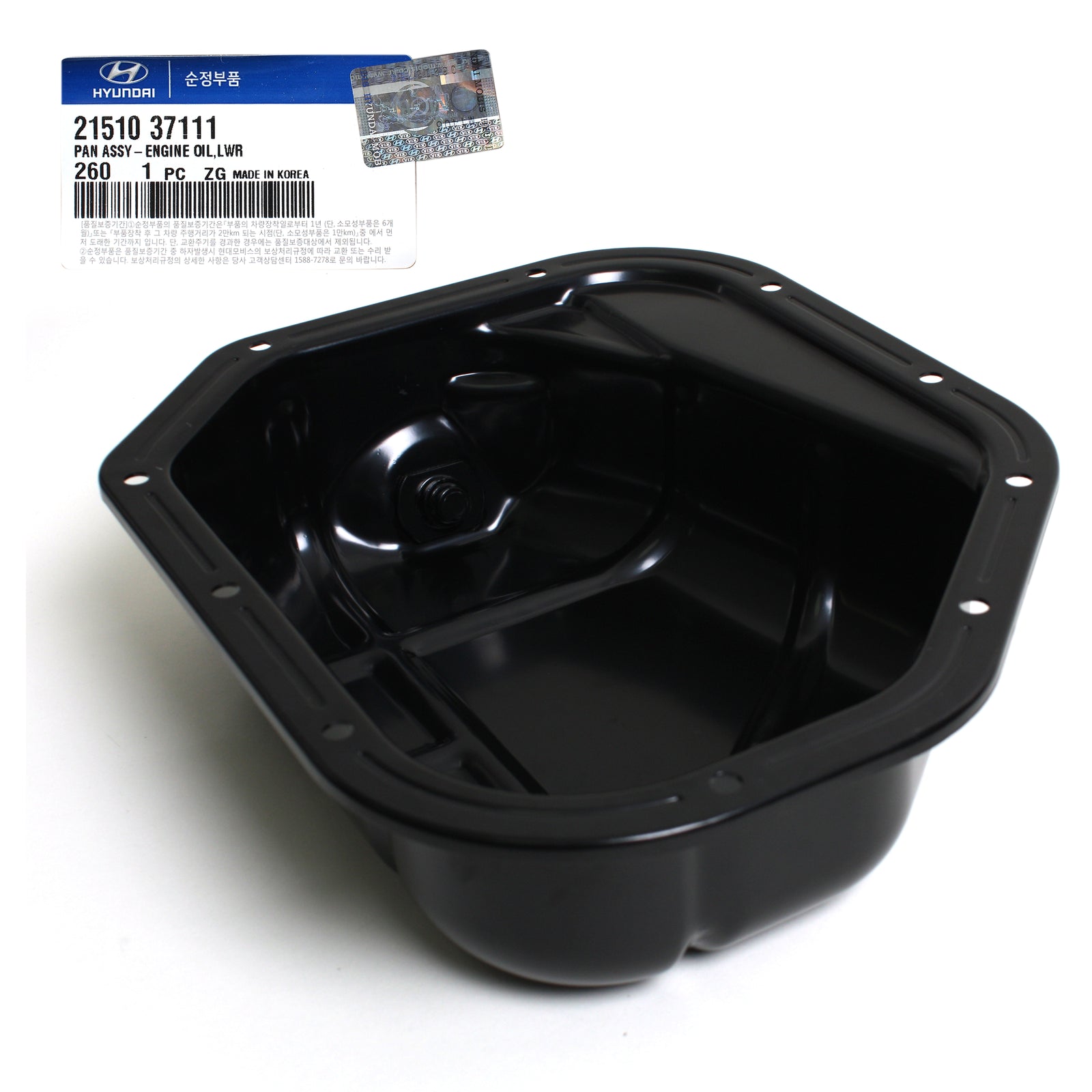 GENUINE Engine Oil Pan for 01-10 Hyundai Santa Fe Sportage OEM 2151037111