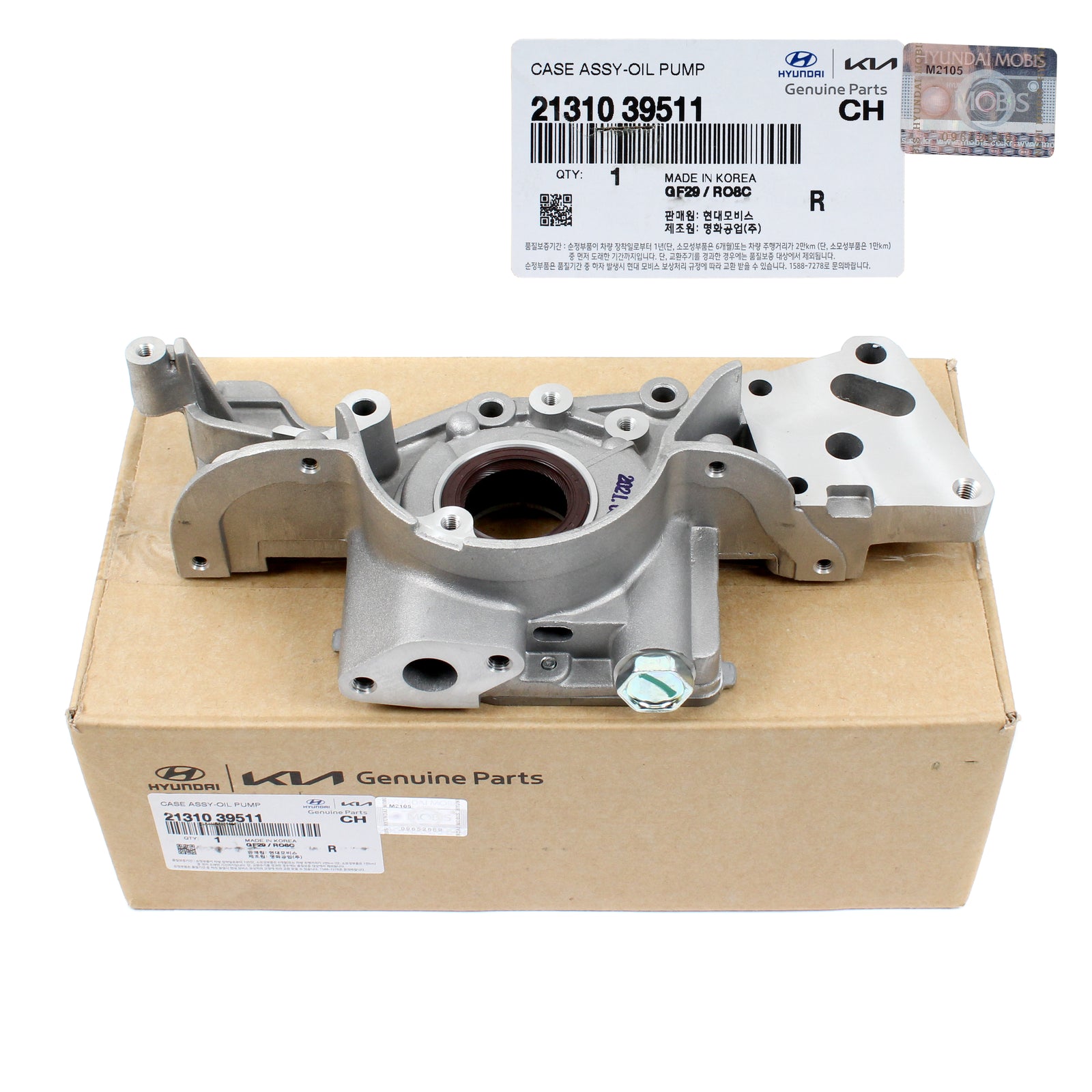 GENUINE Engine Oil Pump Fits 02-06 Santa Fe XG350 Sedona Sorento OEM 2131039511