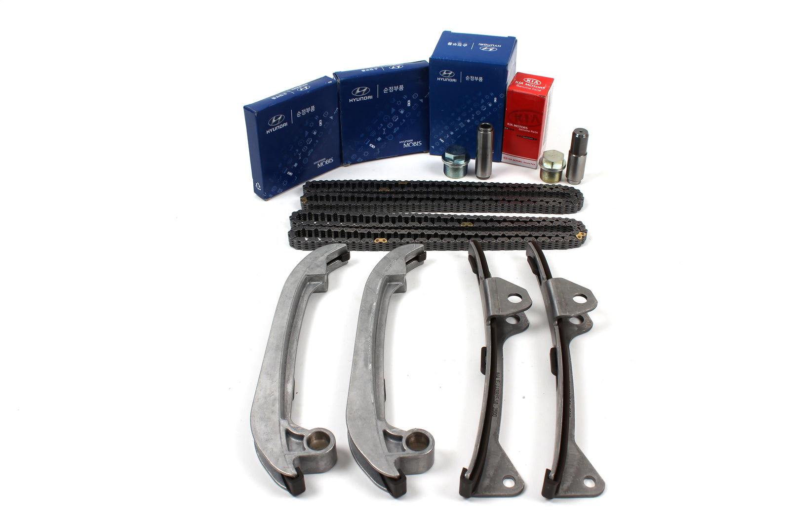 GENUINE Engine Timing Chain Kit Fits 09-12 Hyundai Equus Genesis Borrego 4.6L V8