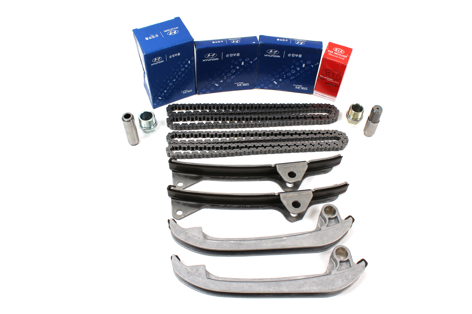 GENUINE Engine Timing Chain Kit Fits 09-12 Hyundai Equus Genesis Borrego 4.6L V8