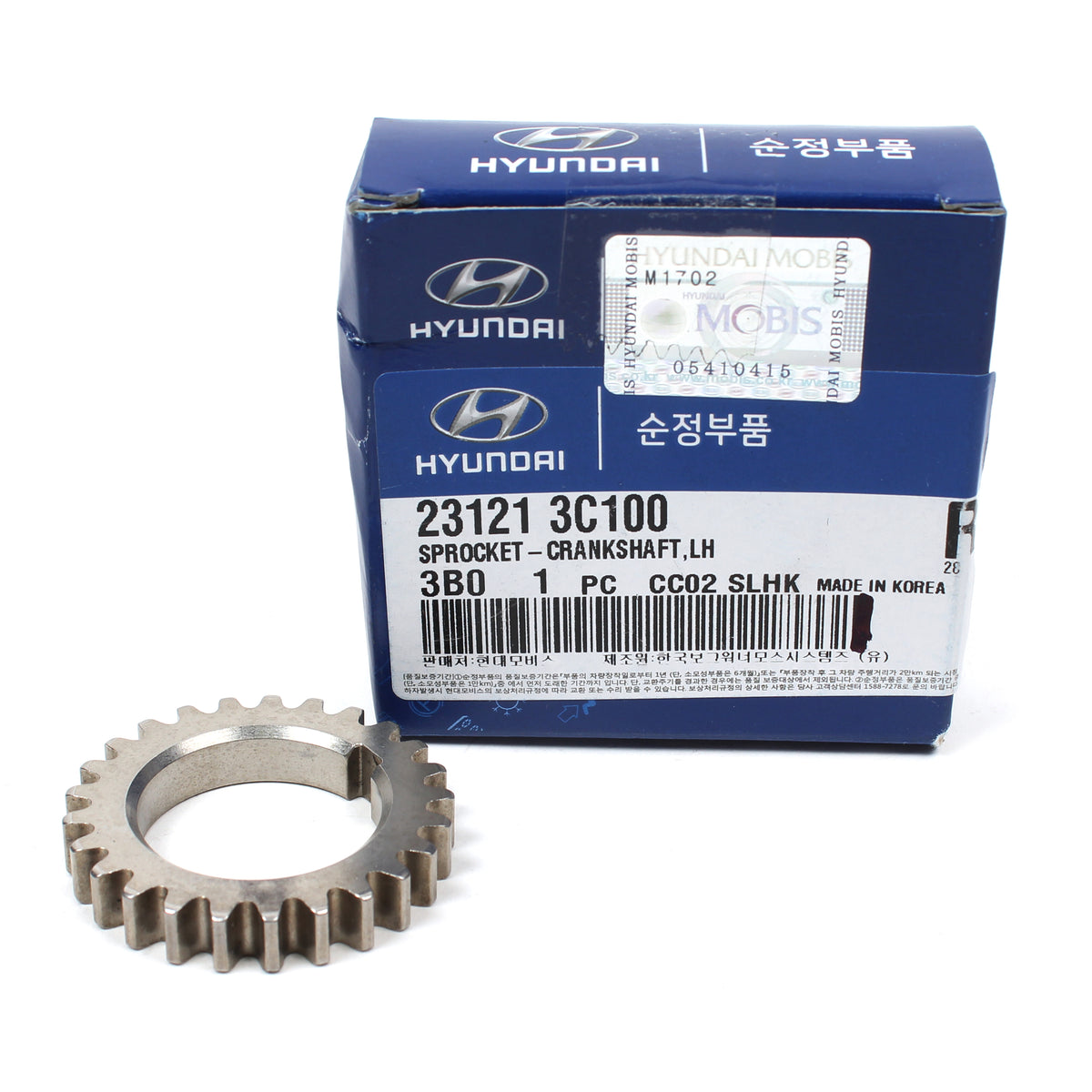 GENUINE Crankshaft Sprocket Set for 06-14 Hyundai Kia 231223C100 231213C100