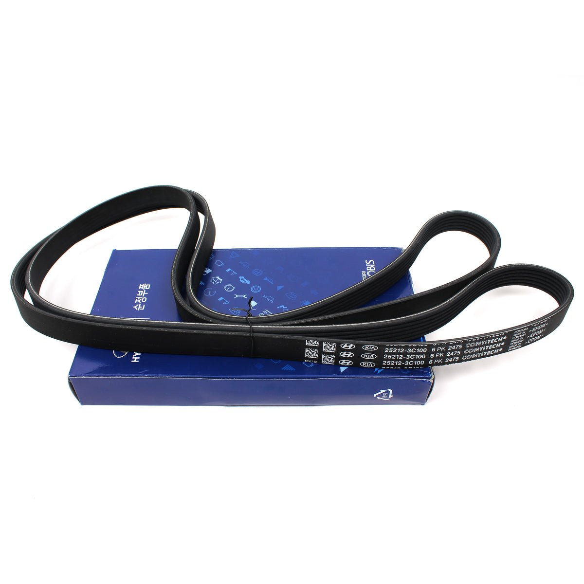 GENUINE Serpentine Belt for 91-14 Audi Chevrolet Ford GMC Hyundai Kia Jeep Benz