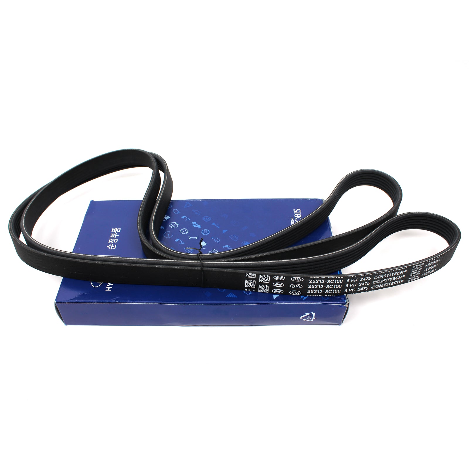 GENUINE Serpentine Belt for 91-14 Audi Chevrolet Ford GMC Hyundai Kia Jeep Benz