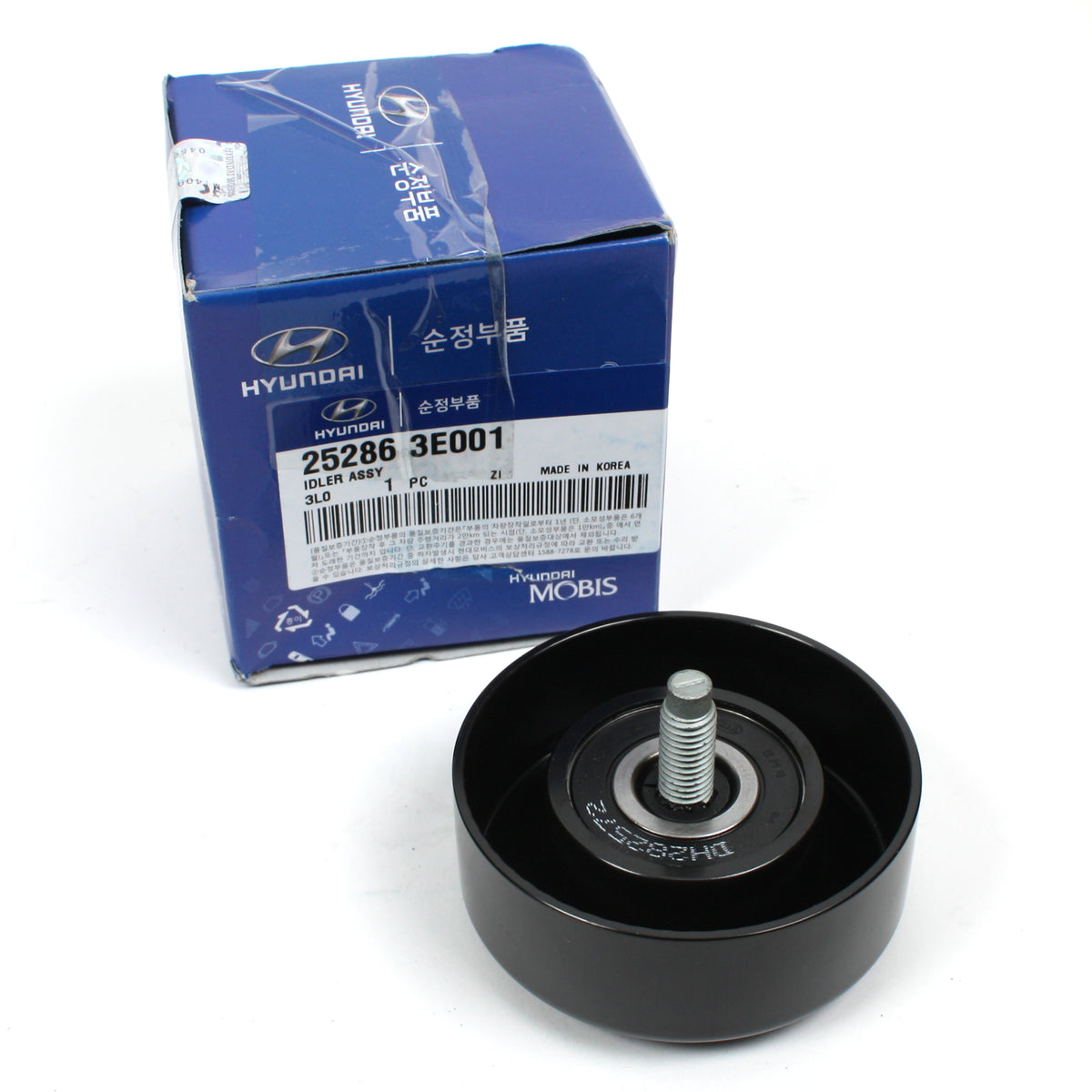 GENUINE V-Belt &amp; Tensioner Kit for 06-10 Hyundai Santa Fe Kia Optima Rondo 2.7L