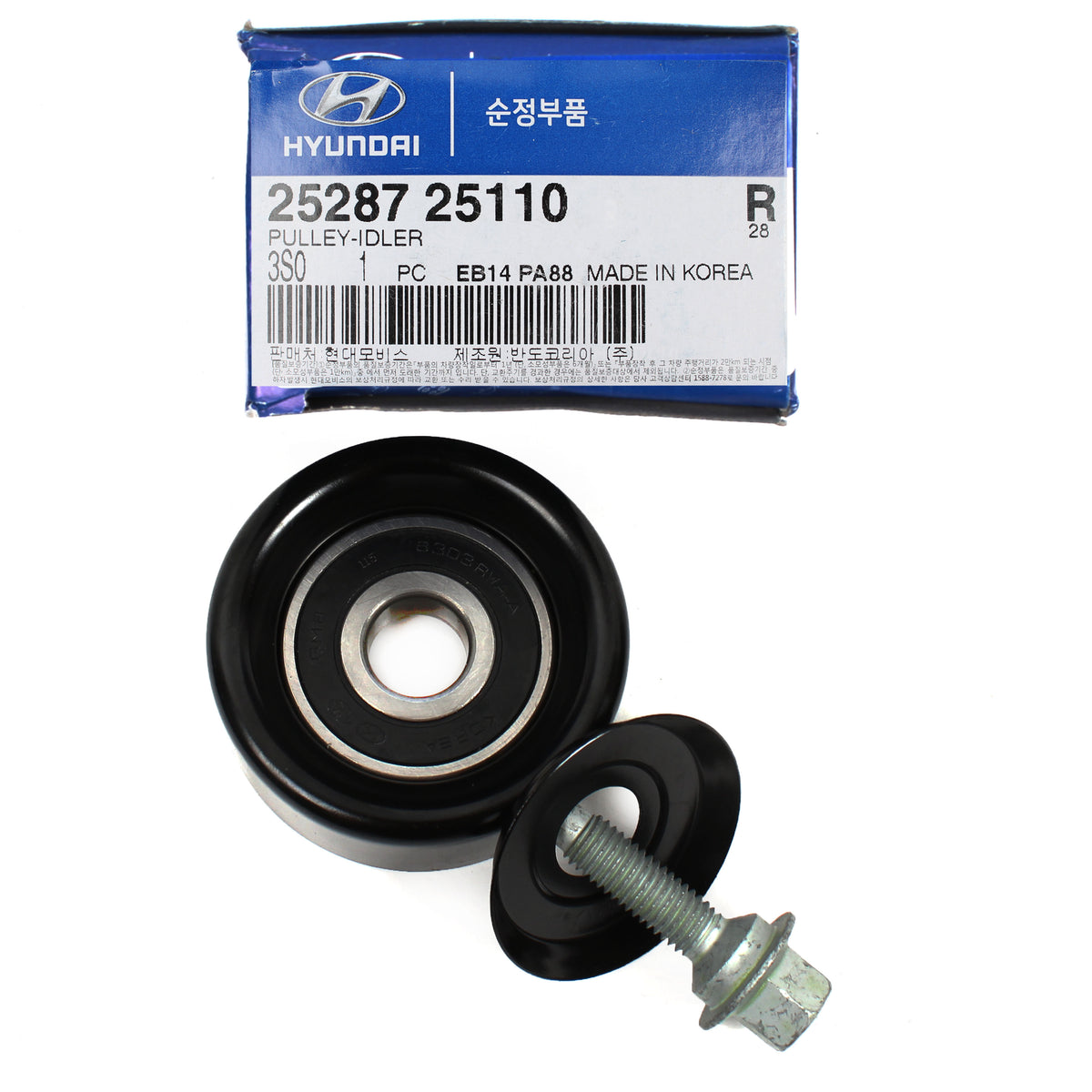 GENUINE V-Belt &amp; Tensioner Kit for 10-12 Hyundai Santa Fe Kia Sorento 2.4L