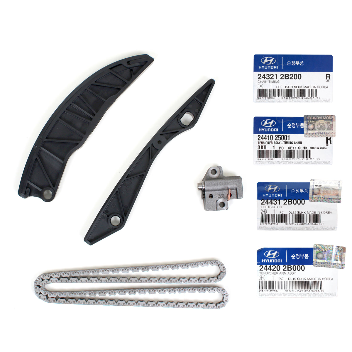 GENUINE Engine Timing Chain Kit Fits 2010-2011 Kia Soul 1.6L OEM 24321-2B000