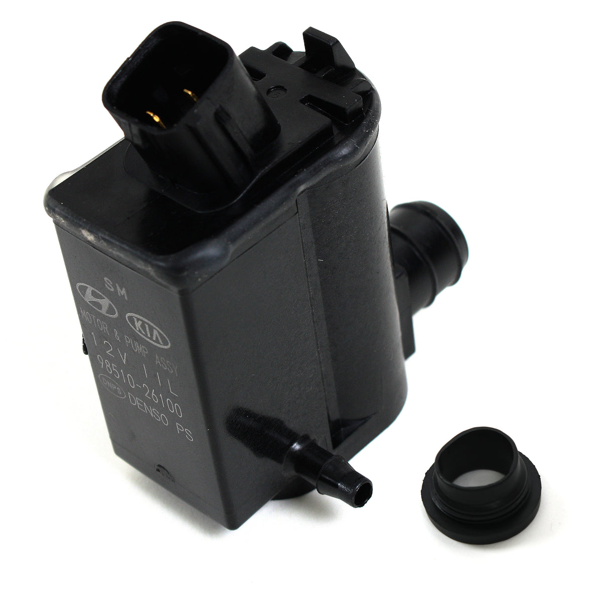 GENUINE Washer Pump &amp; Grommet for 01-06 Hyundai Elantra Santa Fe OEM 9851026100