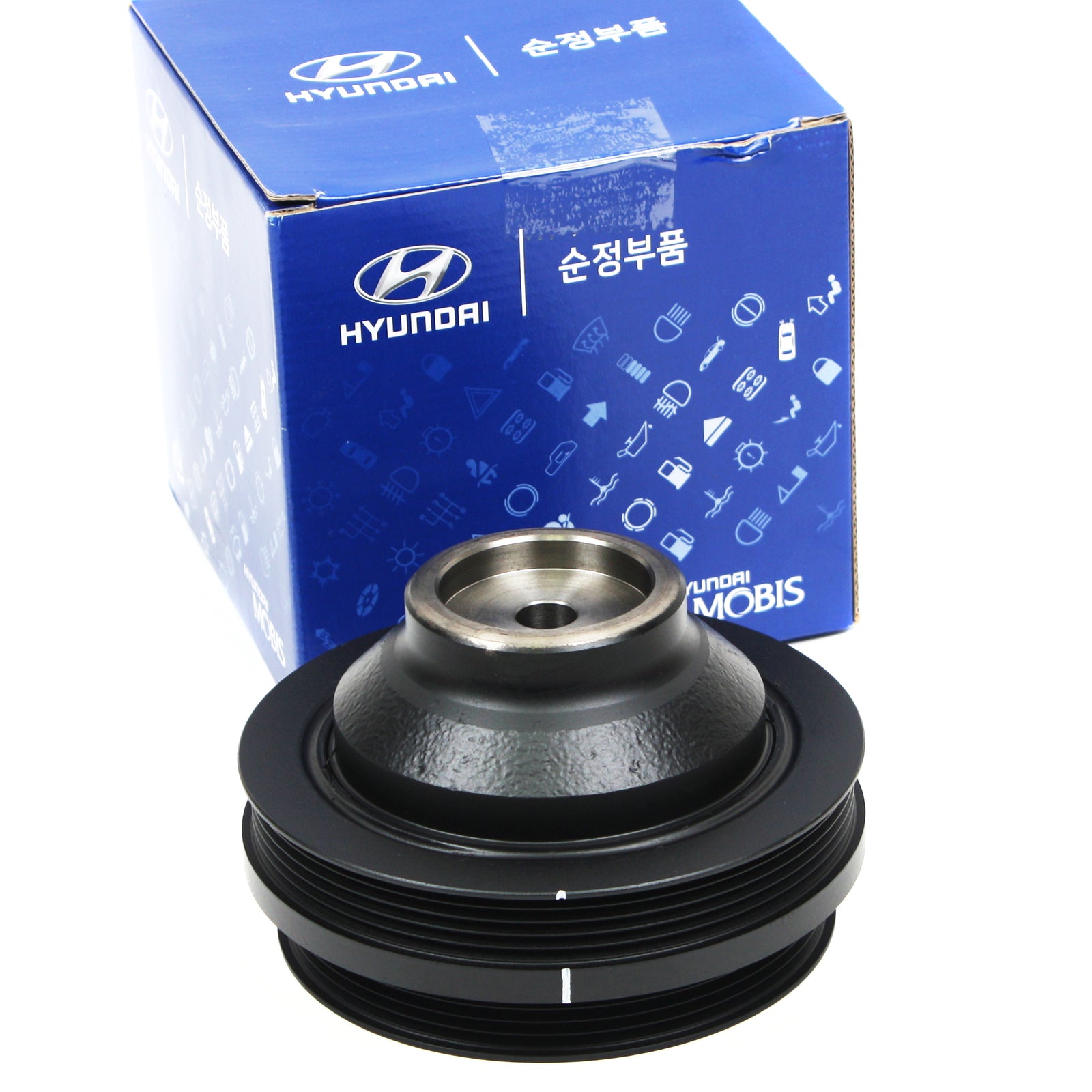 GENUINE Harmonic Balancer Crankshaft Pulley for 03-06 Kia Sorento 2312439802