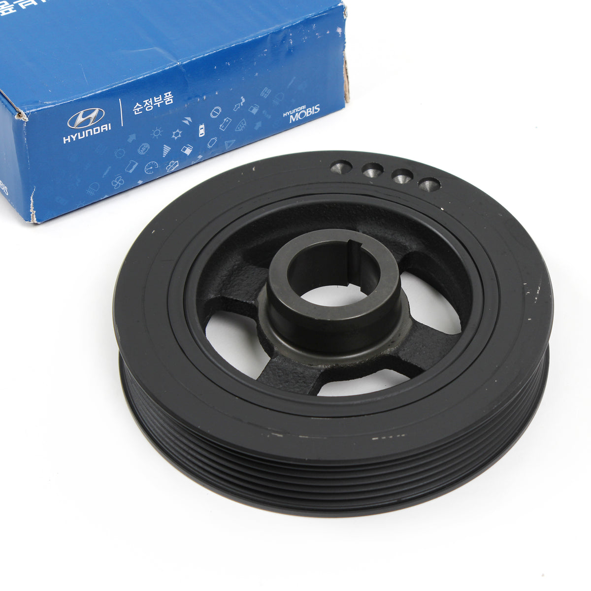 GENUINE Crankshaft Pulley for Santa Fe Genesis Sedona Sorento 231243C201