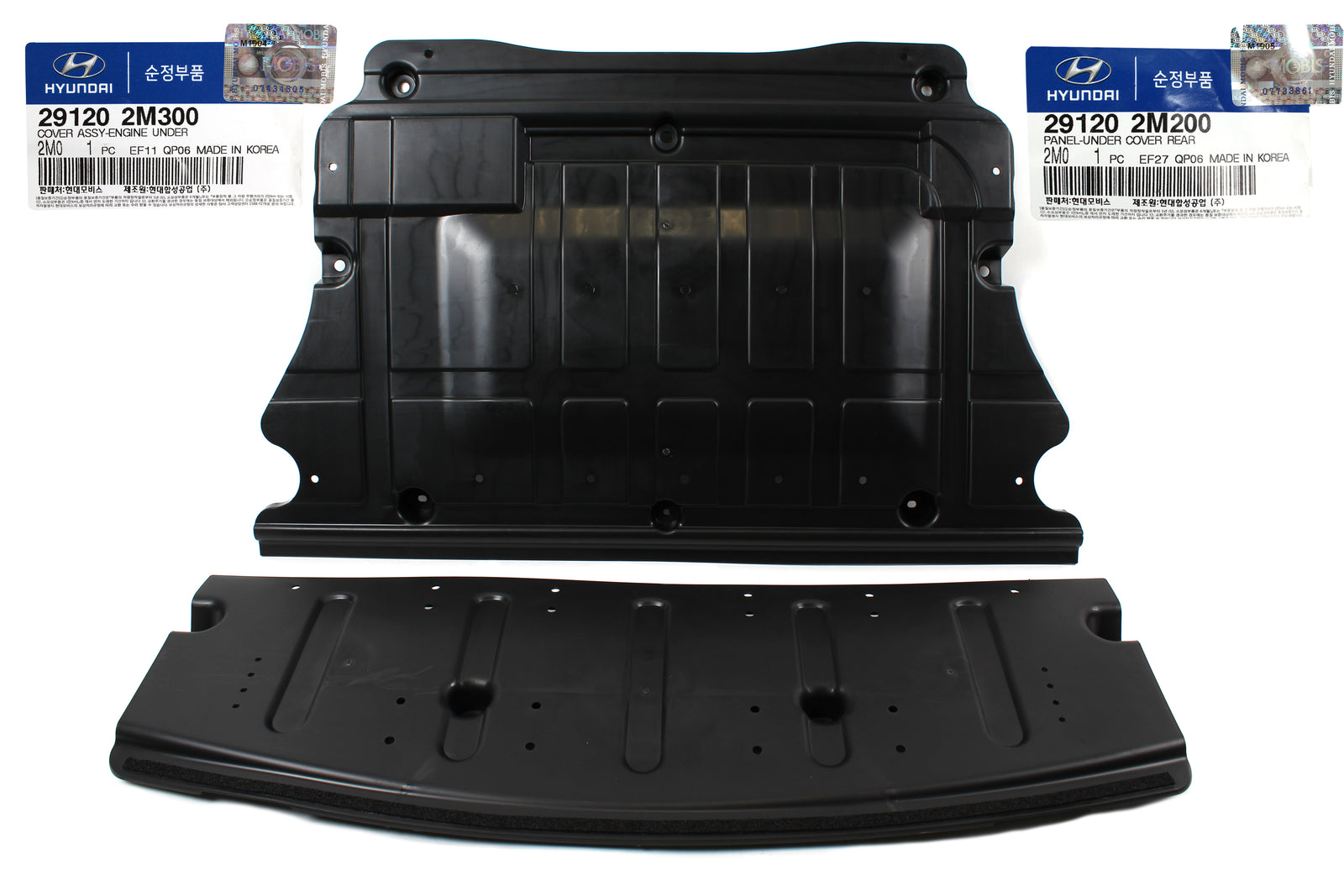 GENUINE ENGINE UNDER COVER SET for 10-16 HYUNDAI GENESIS COUPE 3.8L 291202M300