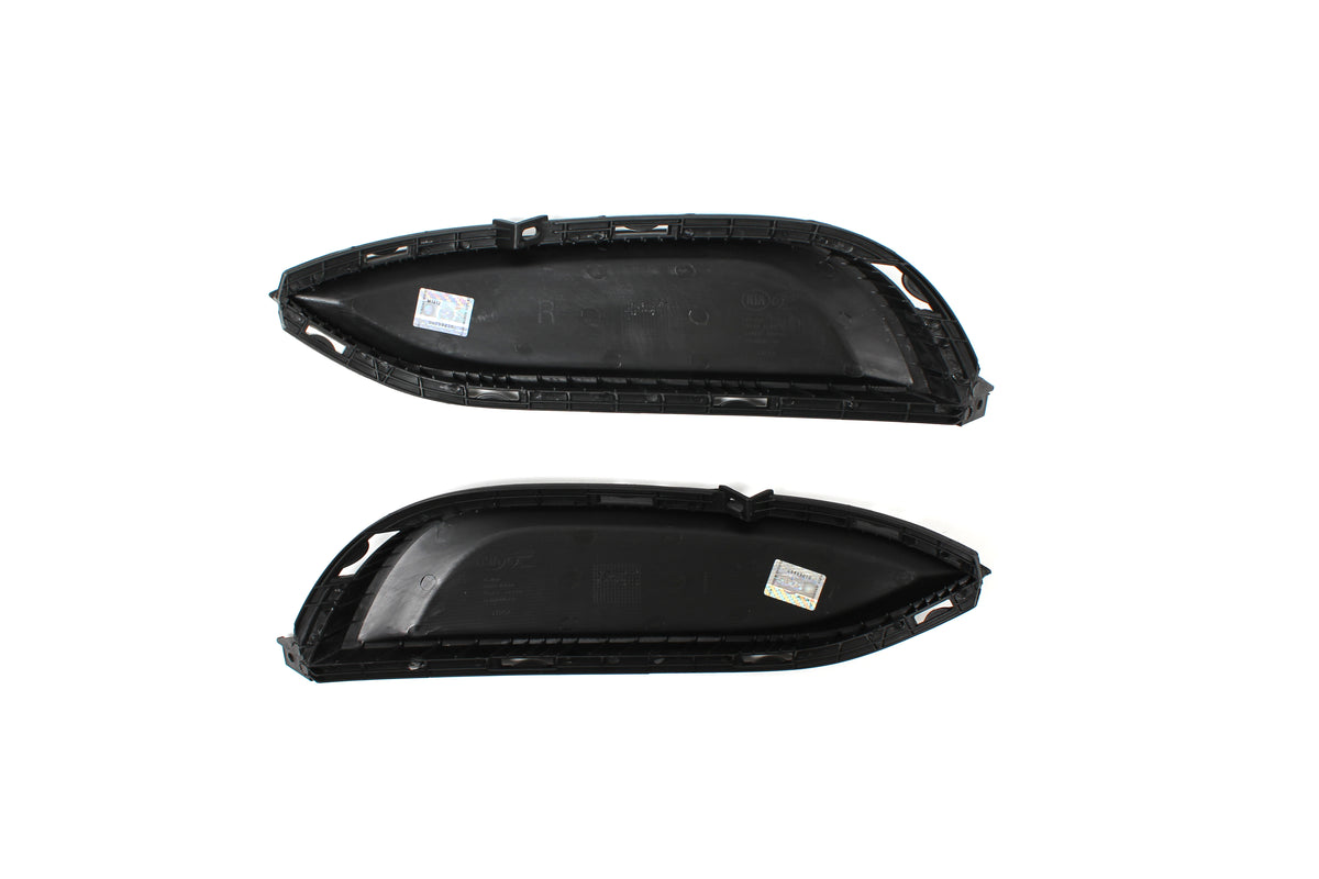 GENUINE Front Fog Cover LEFT &amp; RIGHT for 14-16 Kia Forte Sedan 86564A7000