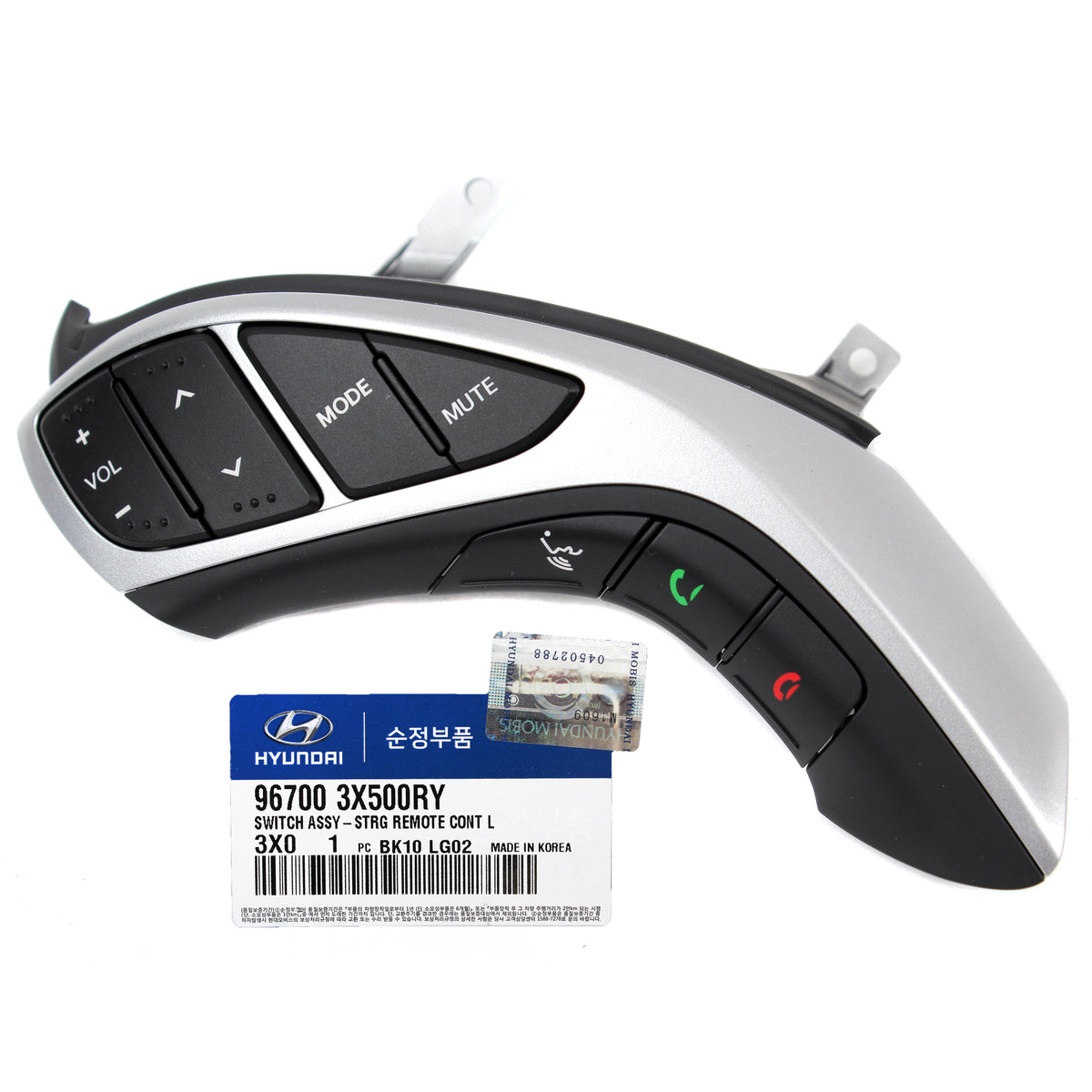 GENUINE Steering Wheel Bluetooth Buttons &amp; Wire for 11-16 Elantra 967003X500RY