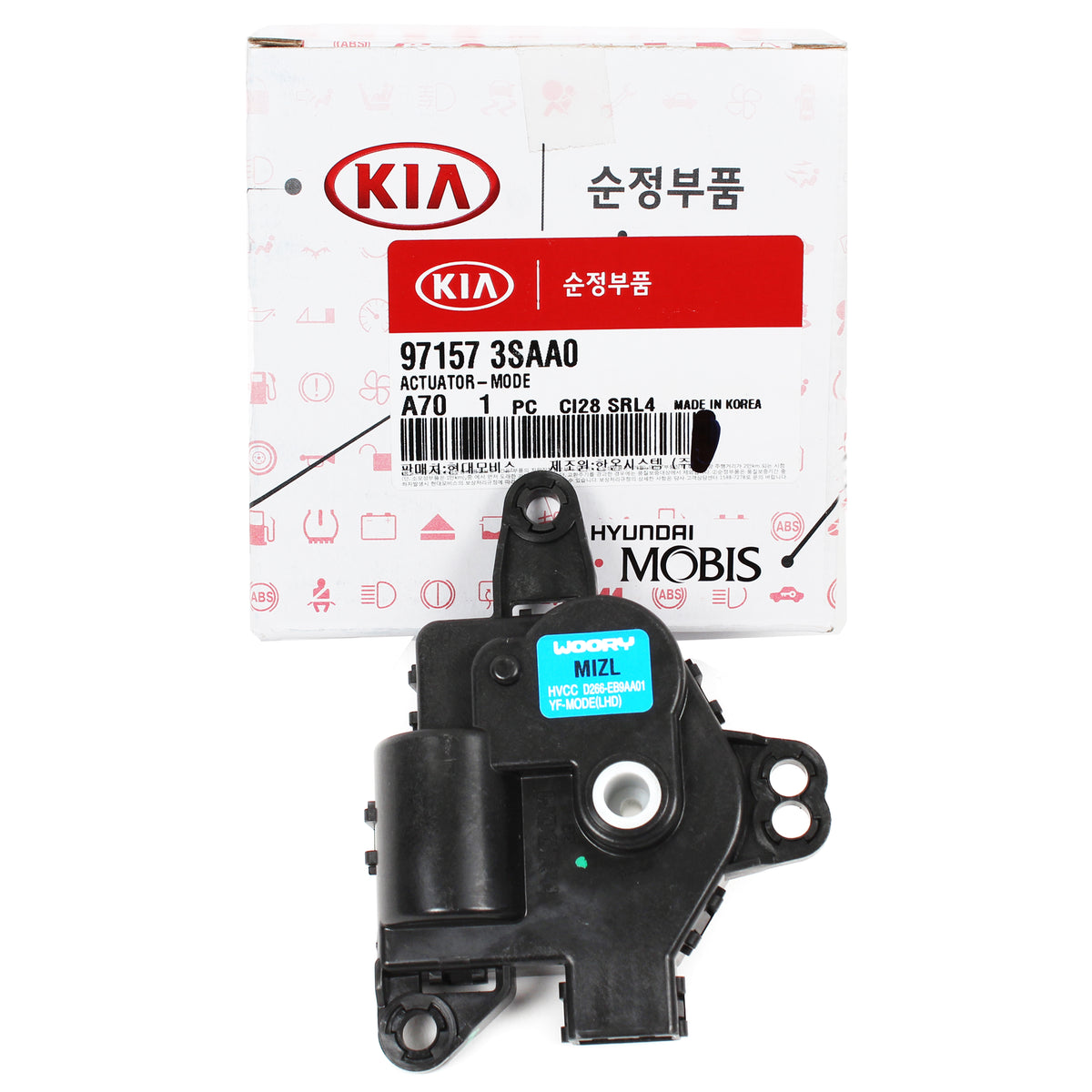 Evaporator Heater Control Actuator GENUINE for Azera Elantra Sonata Forte Optima