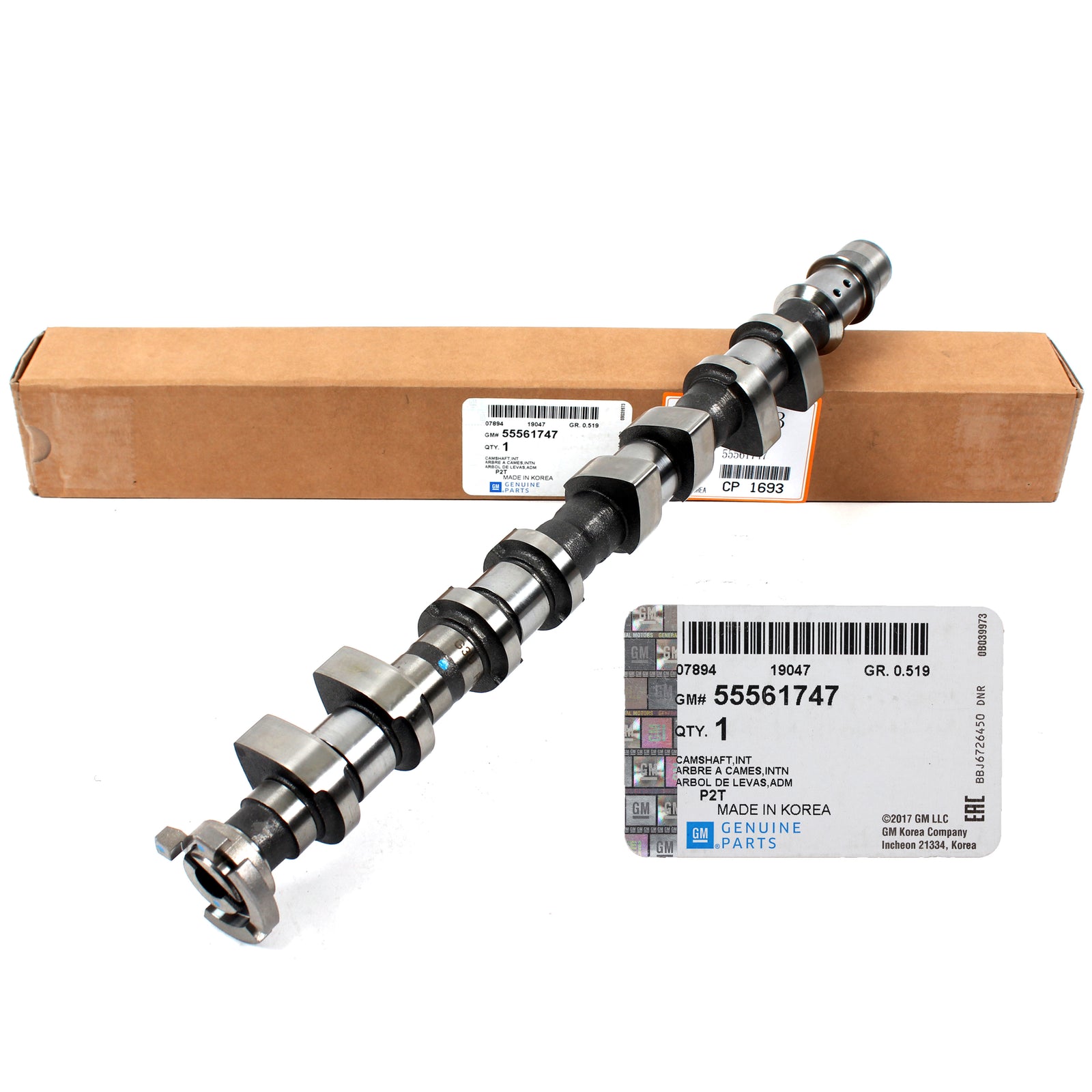 GENUINE Camshaft Intake for 2009 Chevrolet Aveo Aveo5 Pontiac G3 OEM 55561747