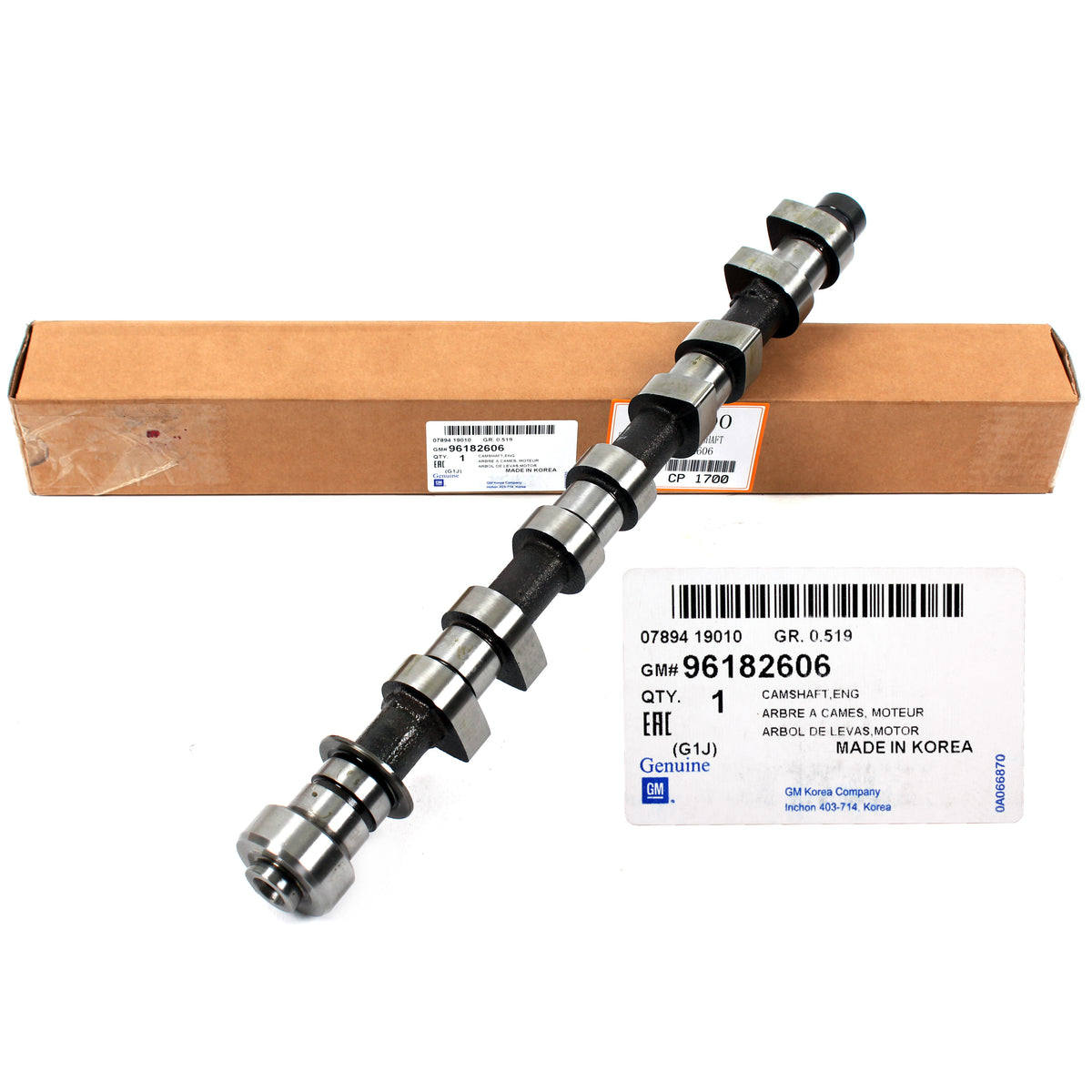 GENUINE Engine Camshaft for 2004-2008 Chevrolet Aveo Aveo5 OEM 96182606