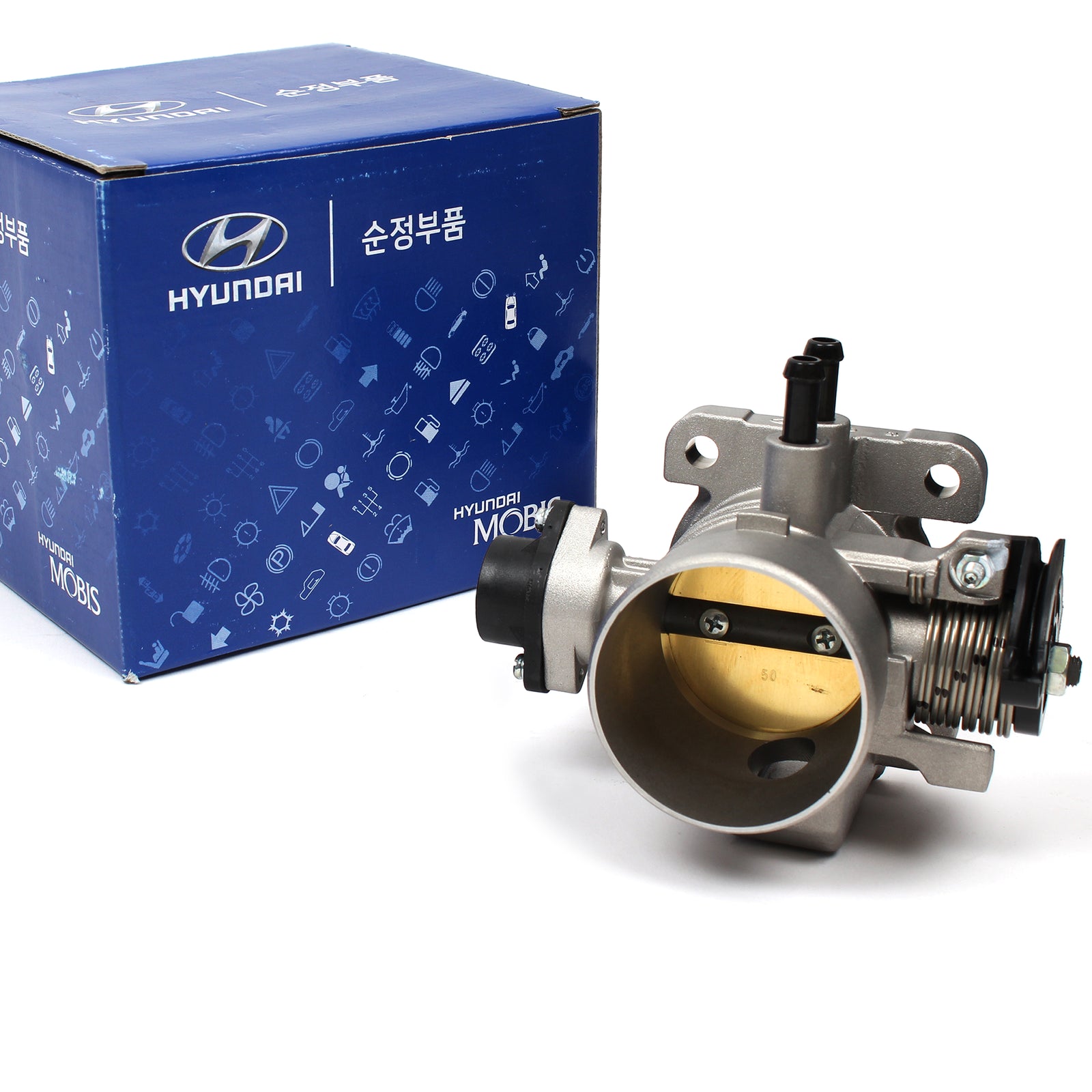 GENUINE Throttle Body for 06-11 Hyundai Accent Kia Rio Rio5 OEM 3510026860