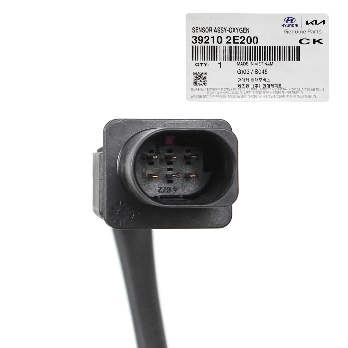 GENUINE Oxygen O2 Sensor for 12-16 Hyundai Elantra Forte Soul OEM 392102E200