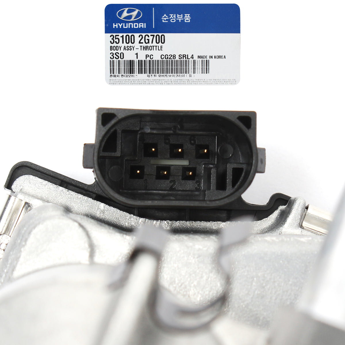 GENUINE Throttle Body for 2011-15 Santa Fe Sonata Optima Sorento 351002G700