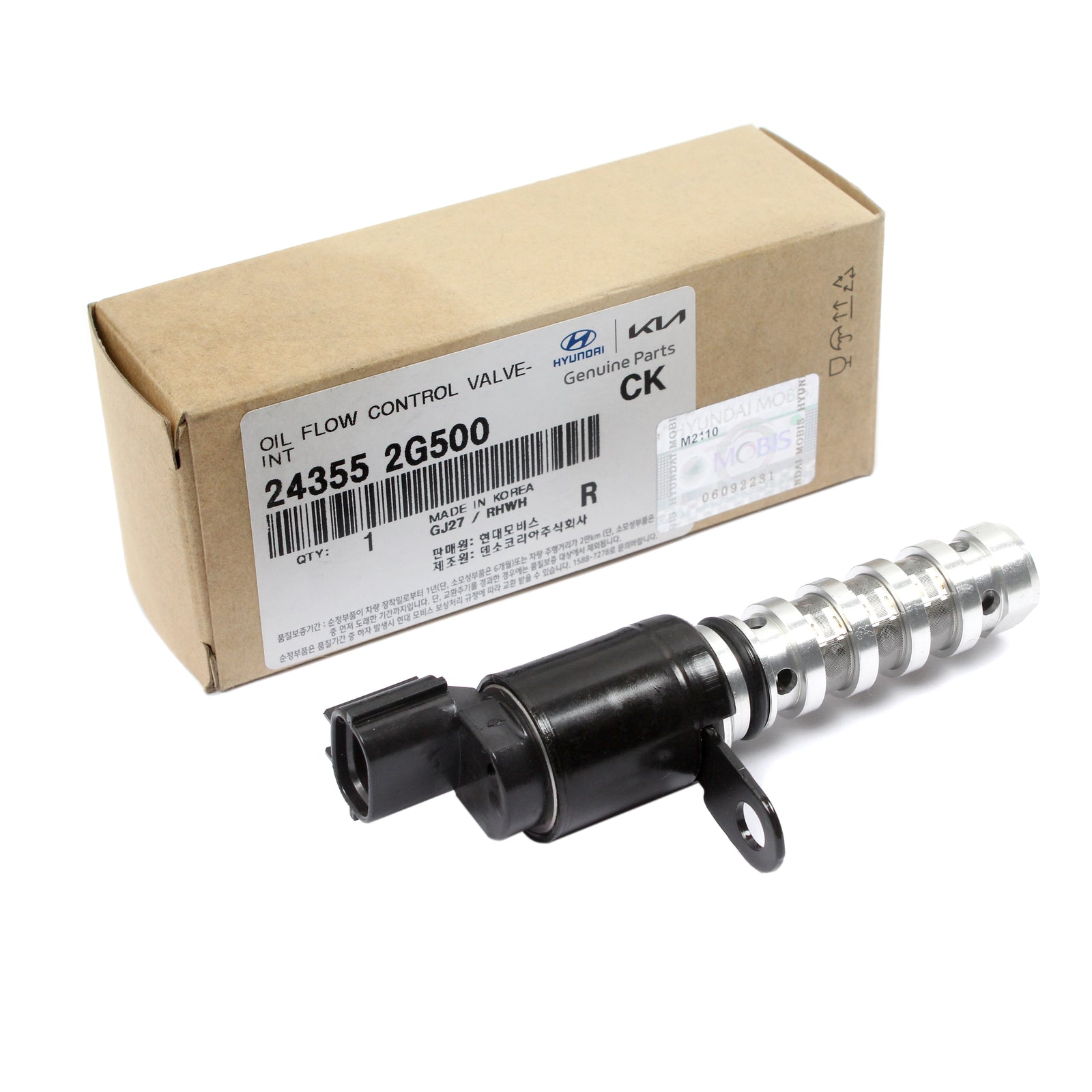 GENUINE Oil Control Valve for 08-16 Santa Fe Sonata Optima Sorento L4 243552G500